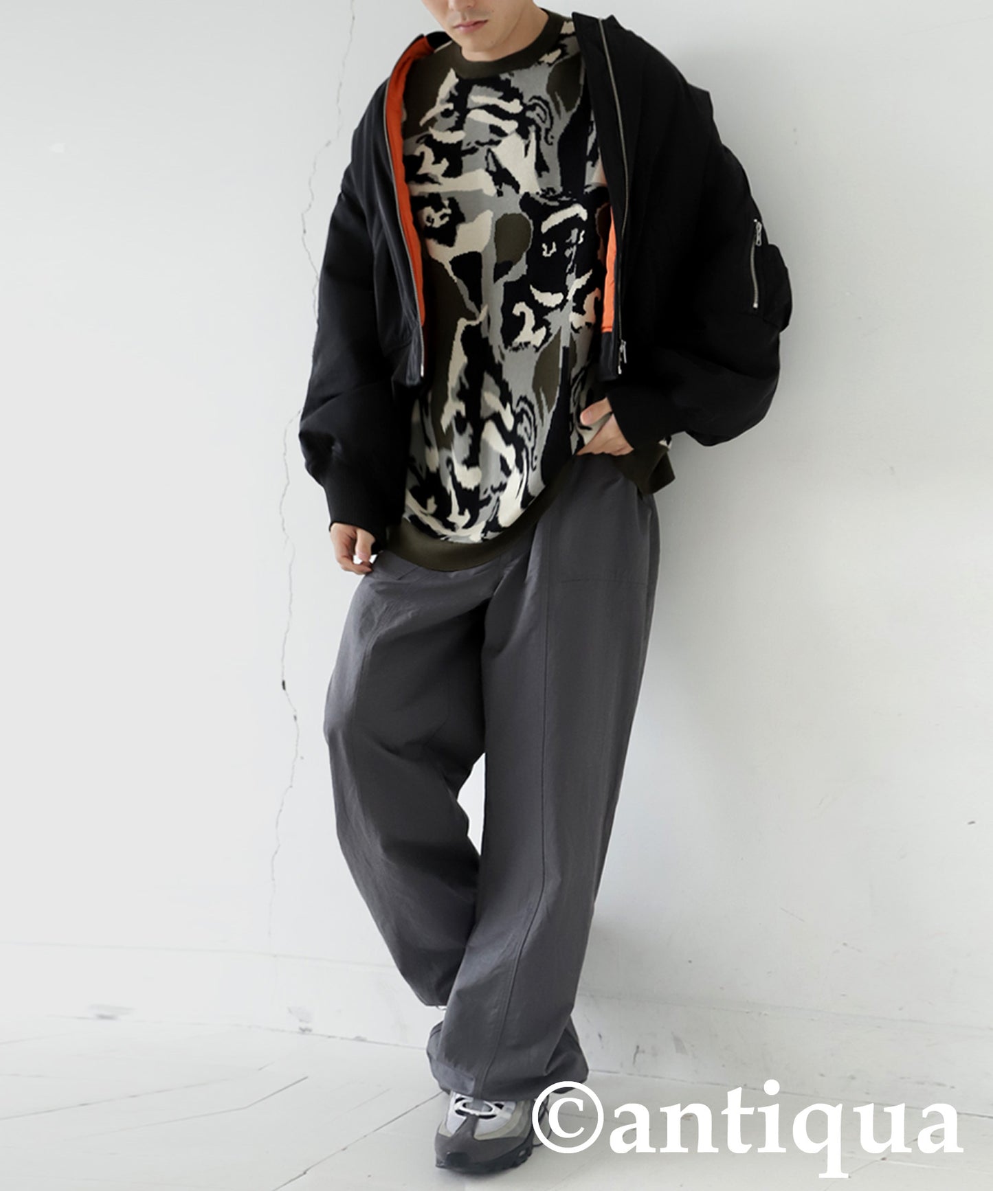 Camouflage Knit Men's