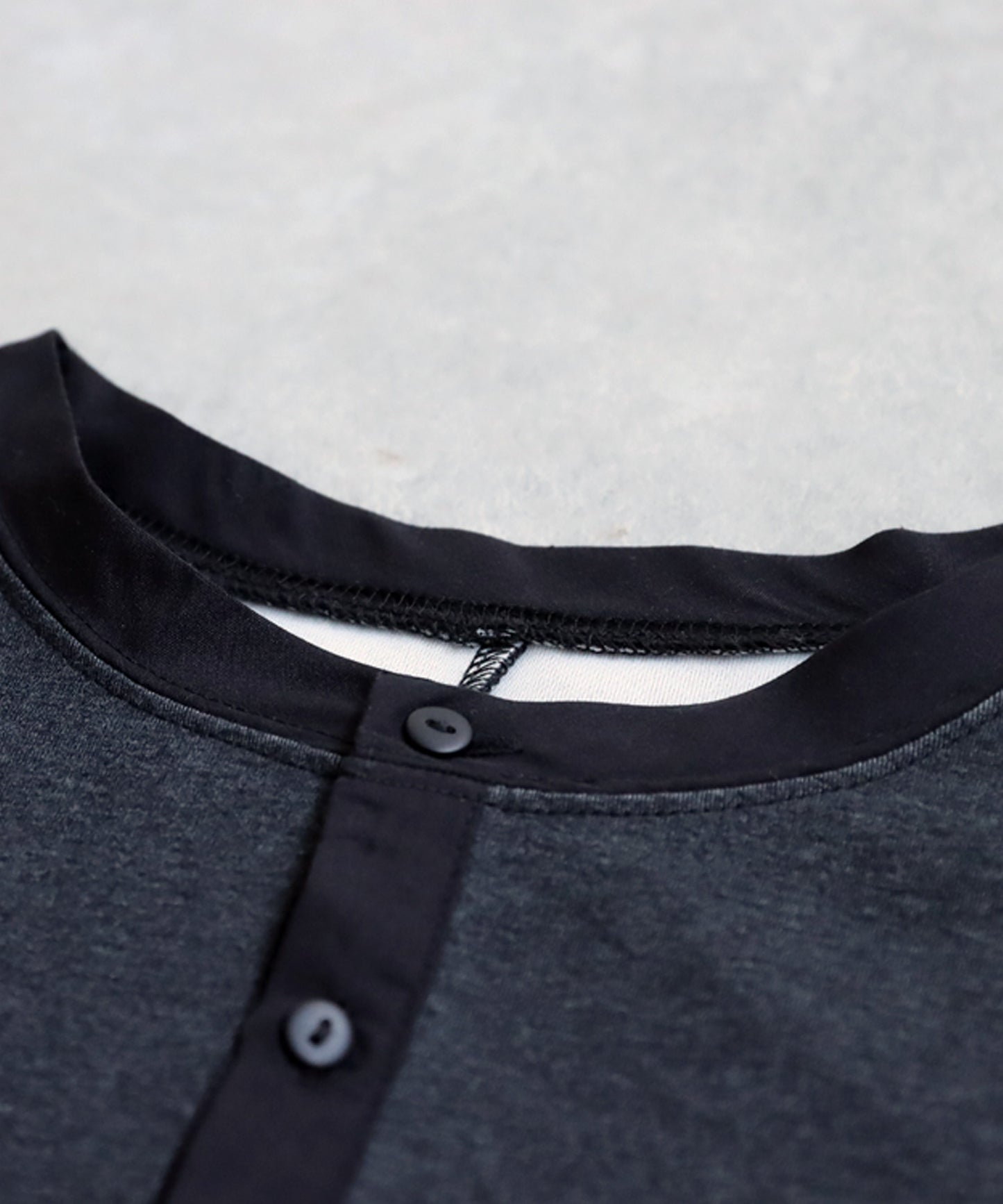 Henley Neck Tops Ladies