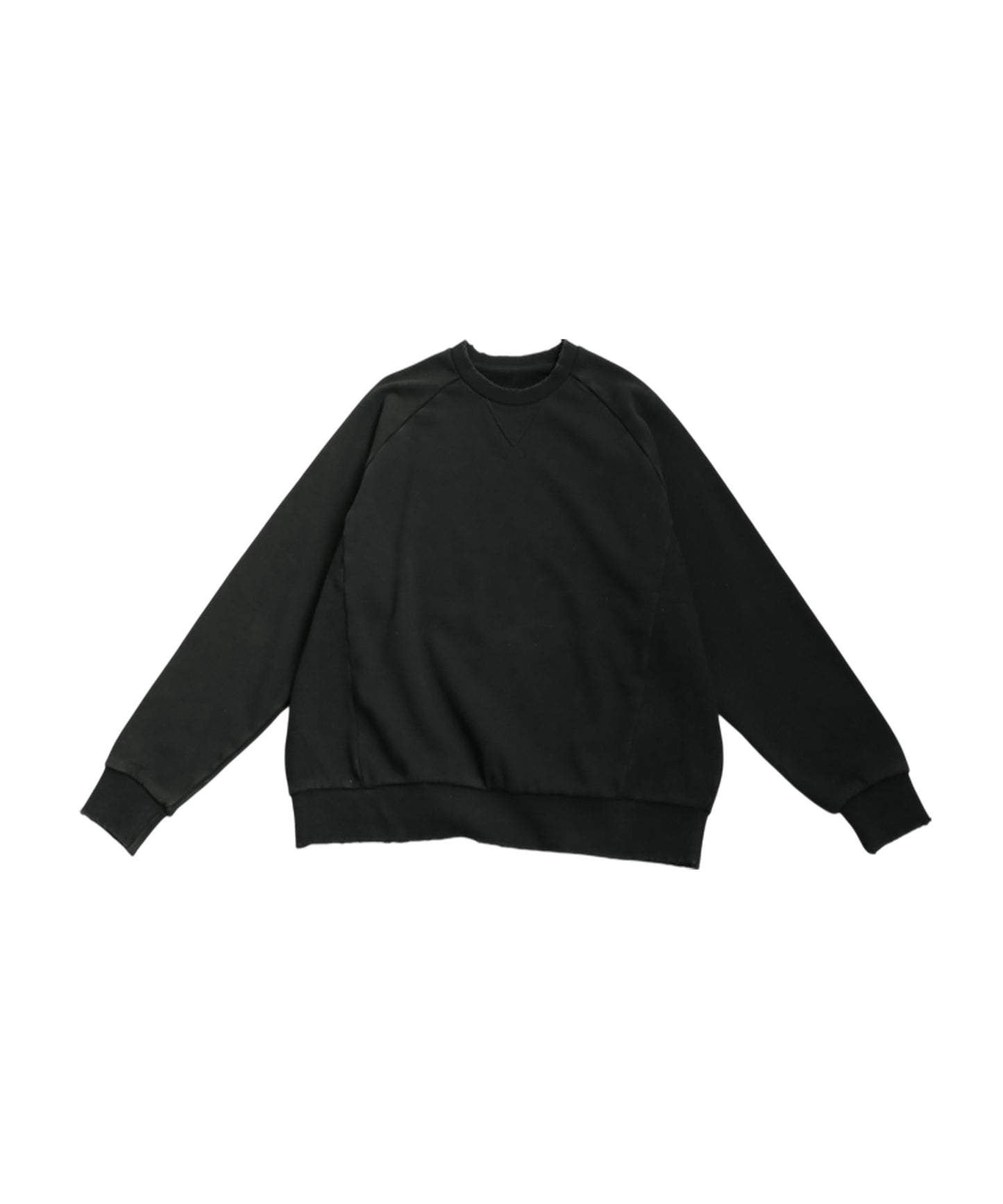 Damaged Raglan Sweatshirt Ladies