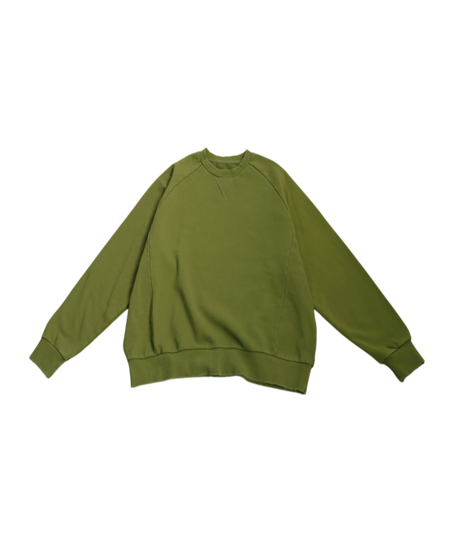 Damaged Raglan Sweatshirt Ladies