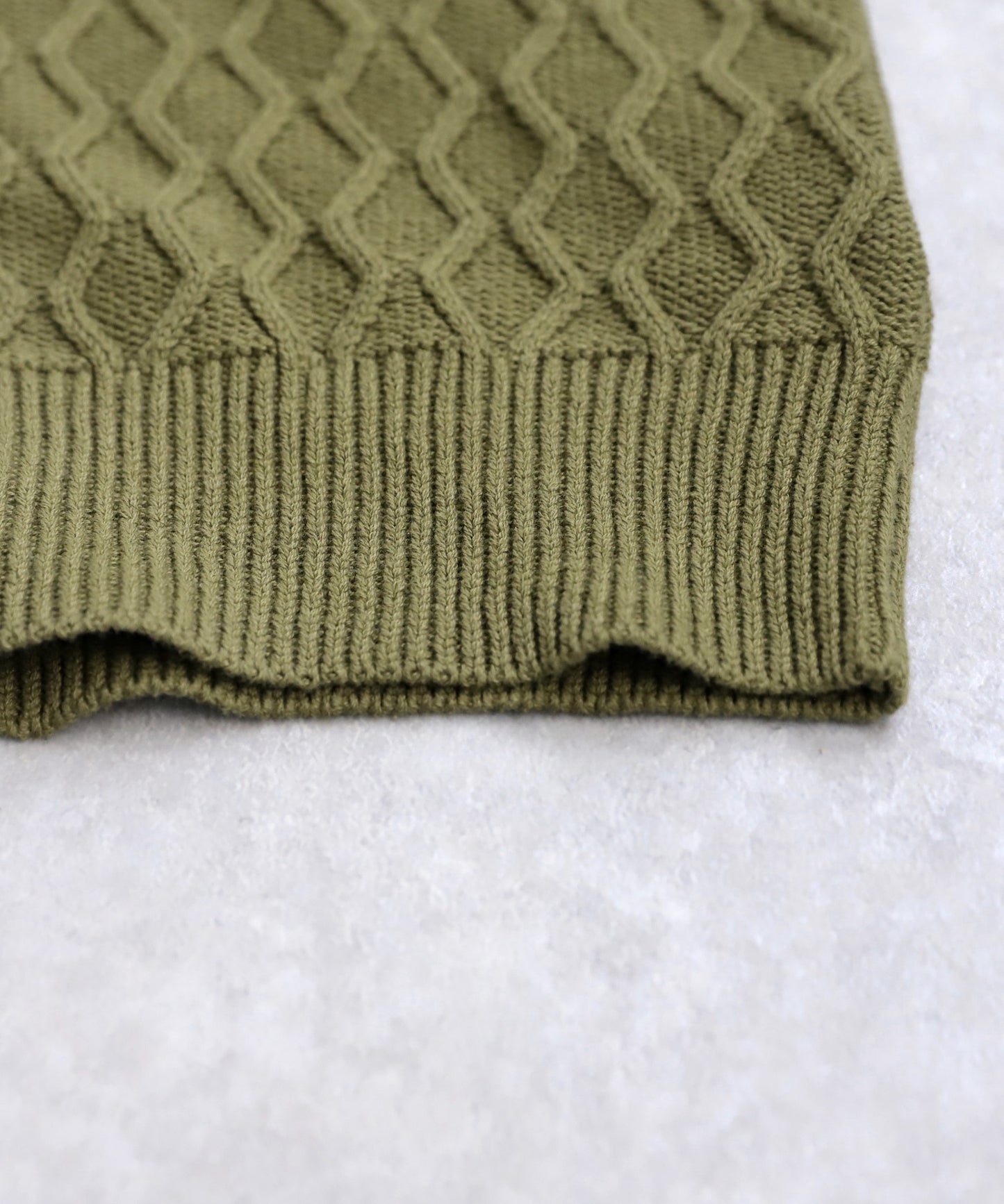 Aran Knit Cardigan Ladies