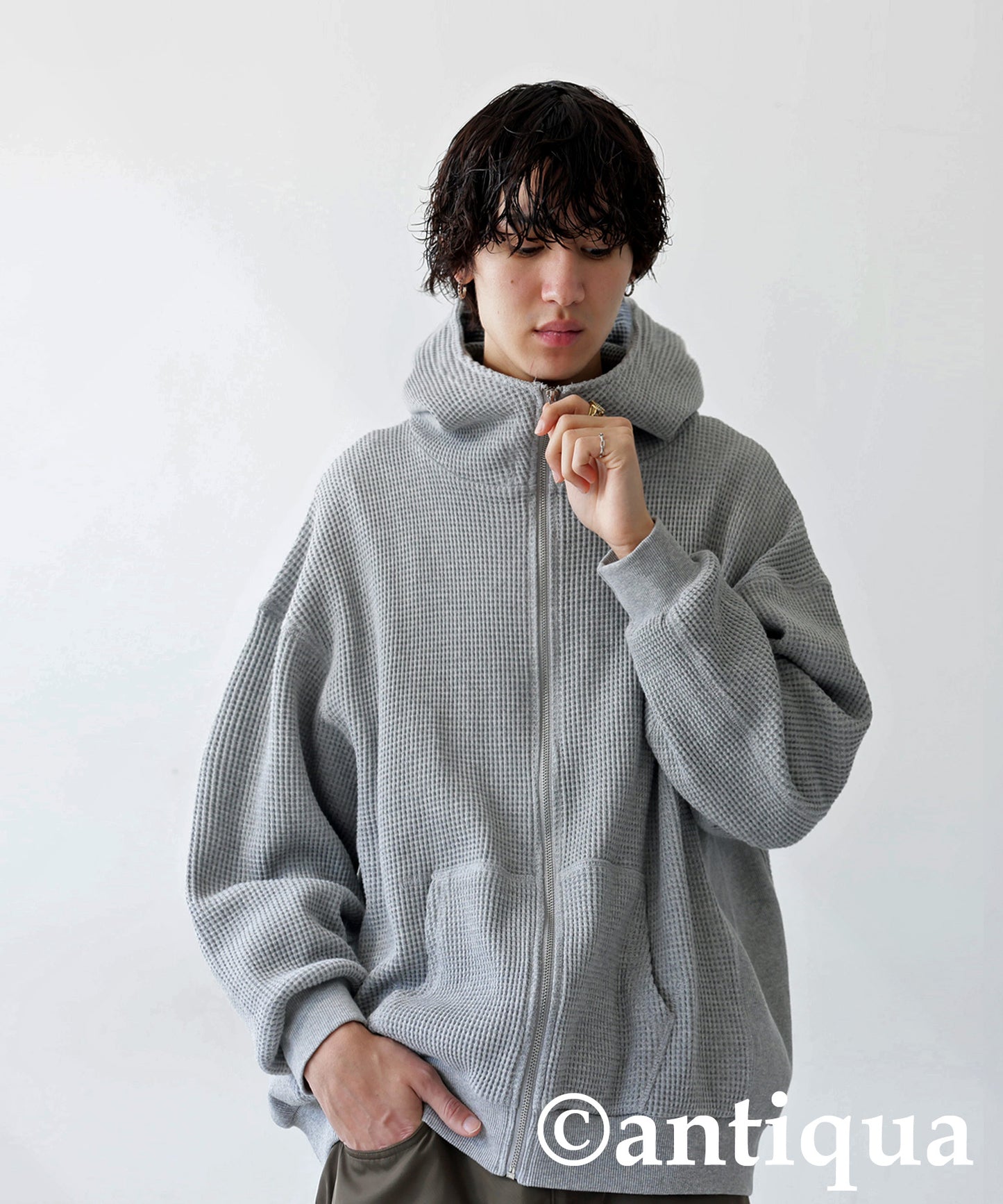Oni-Waffle Hoodie Men's