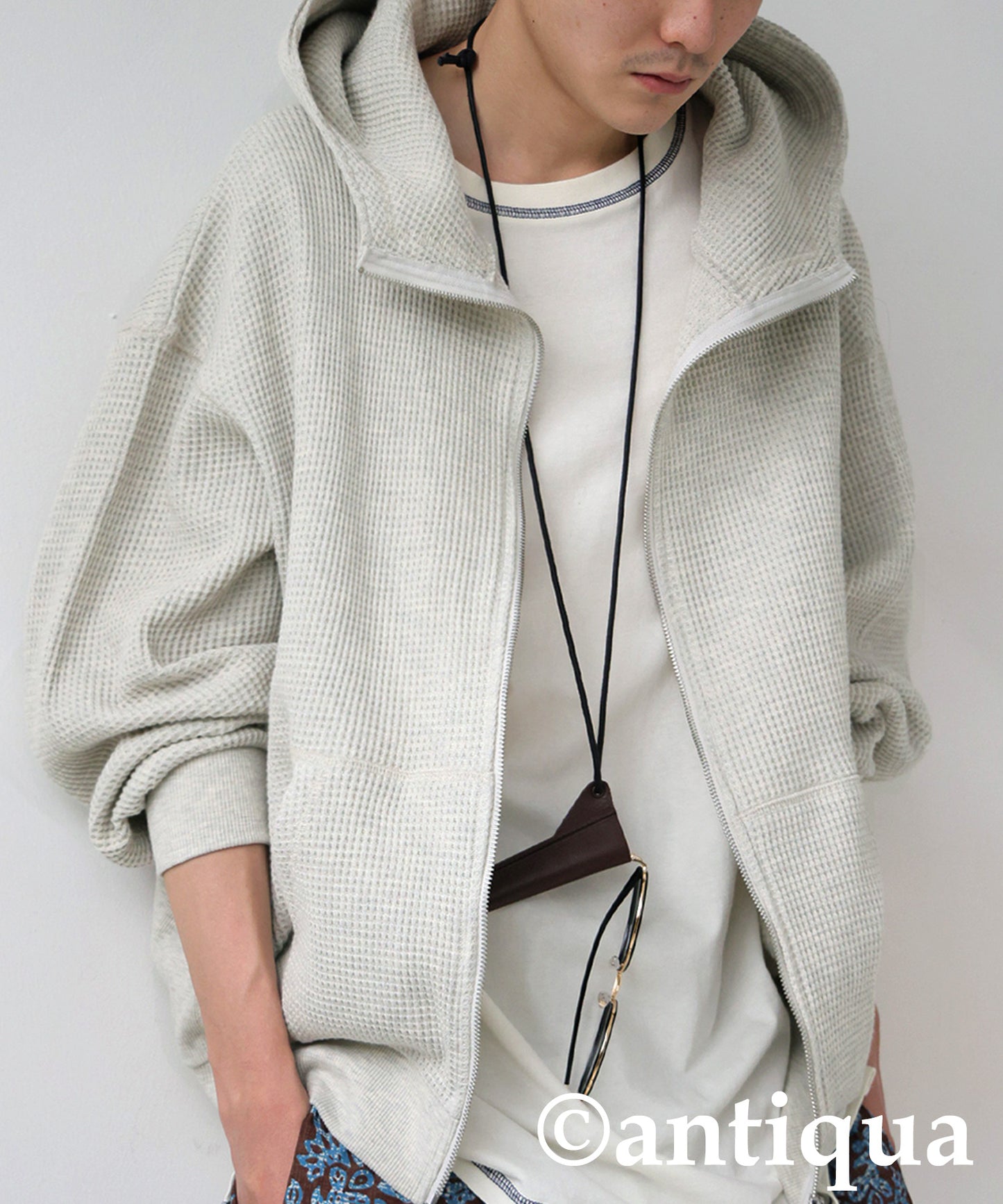 Oni-Waffle Hoodie Men's