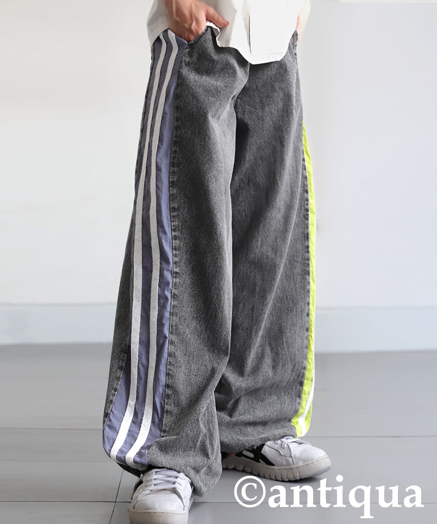 Men's Asymmetrical Denim Pants