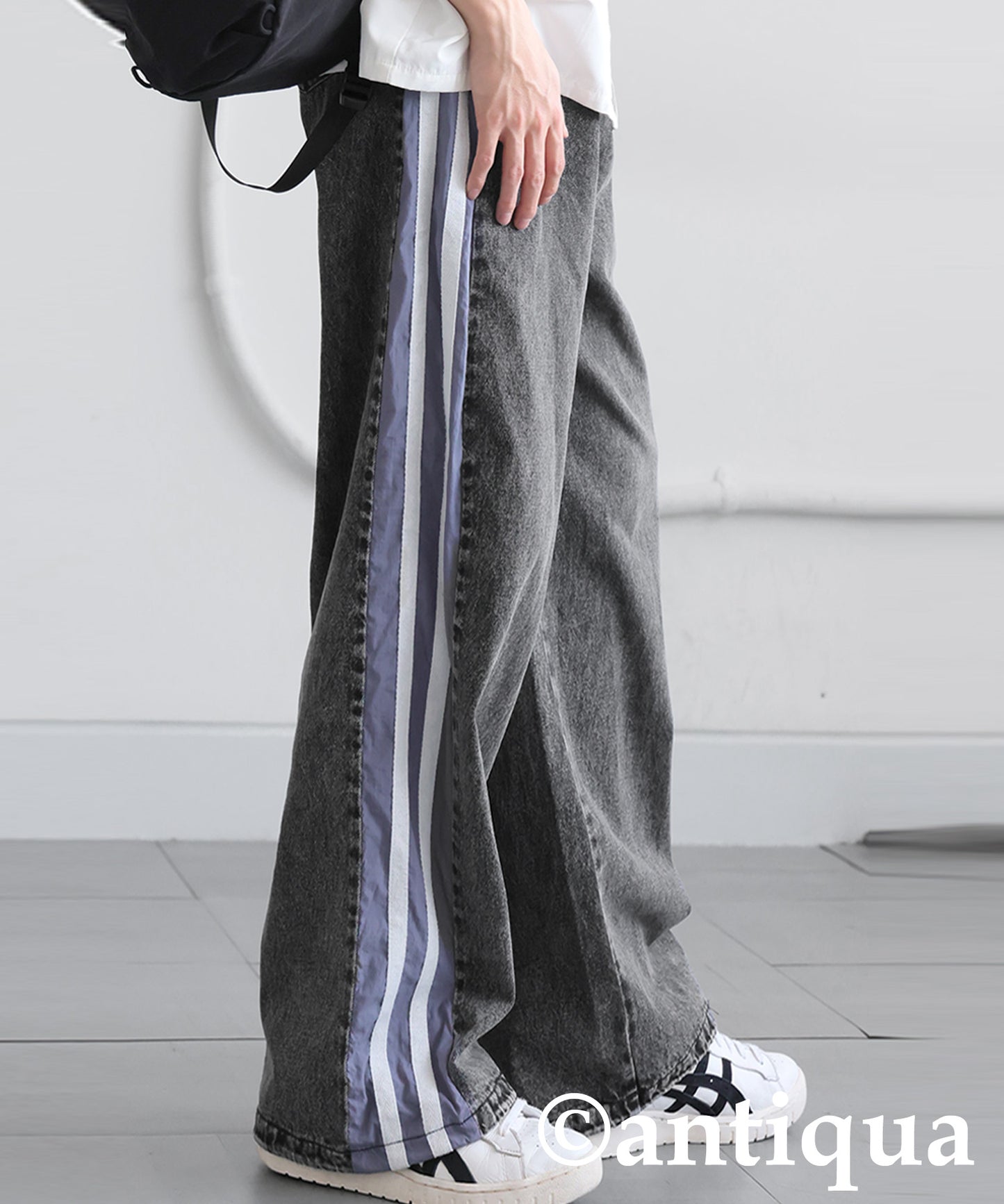 Men's Asymmetrical Denim Pants