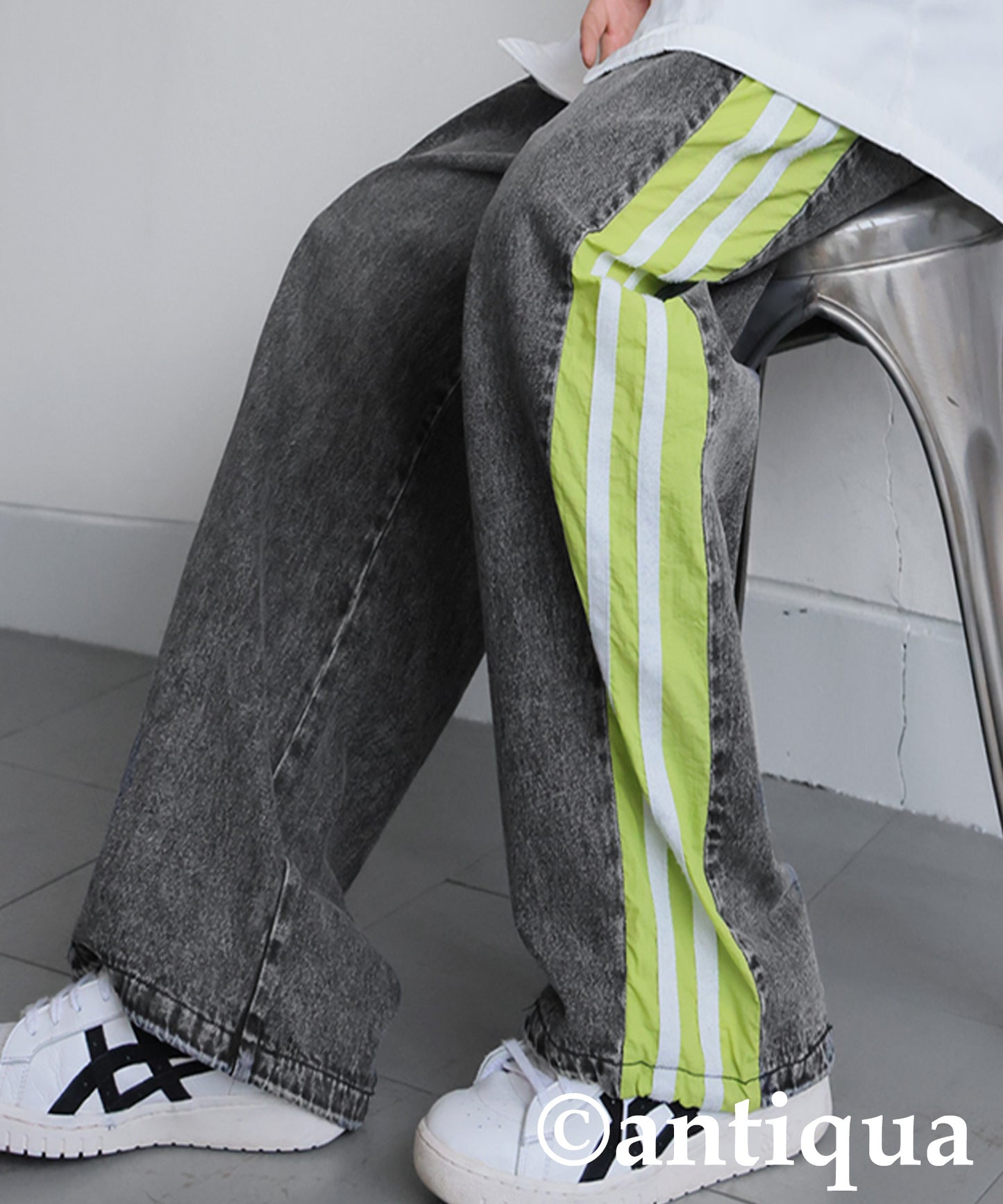 Men's Asymmetrical Denim Pants