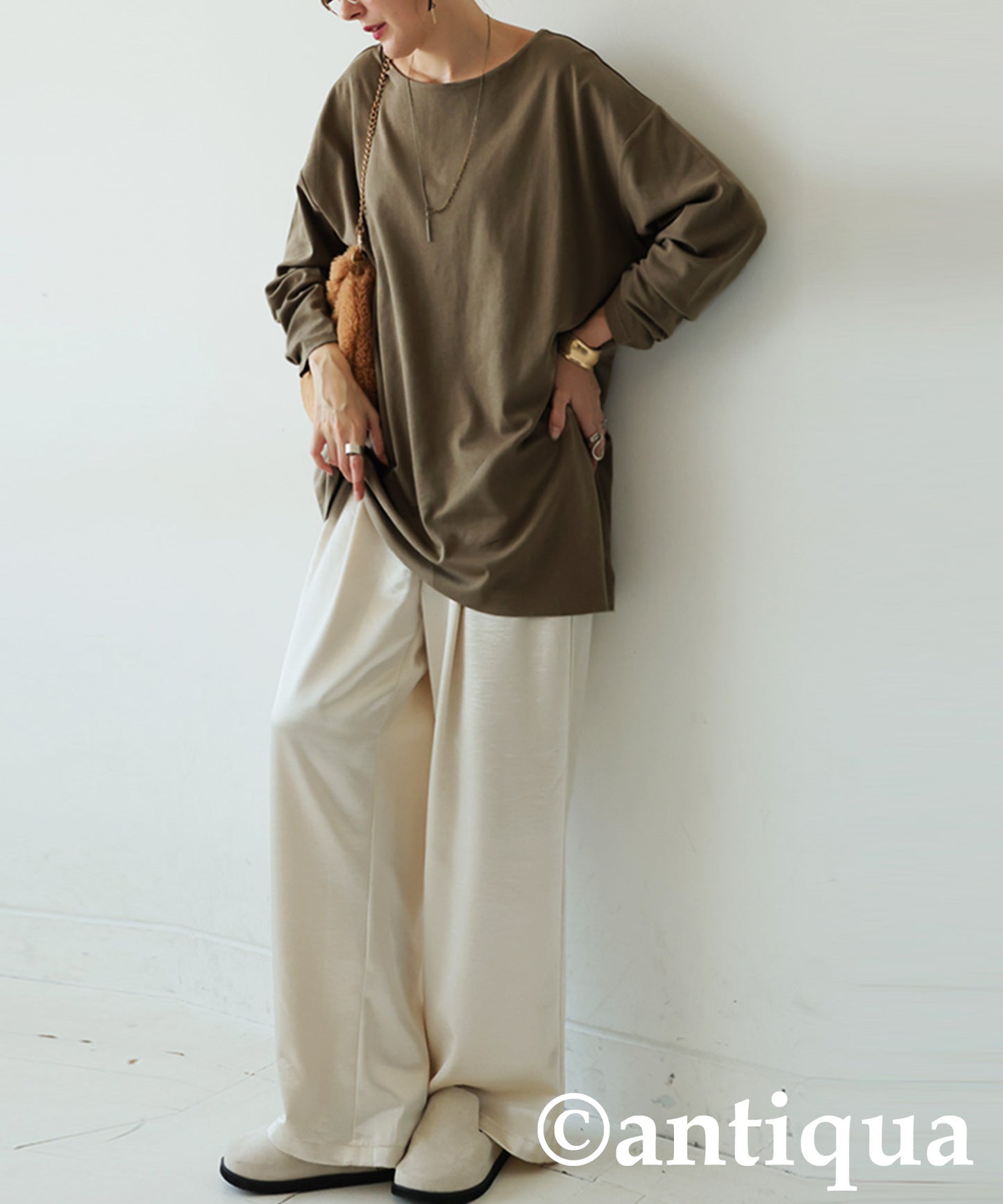 Ladies Dense Skin Long T-Shirt