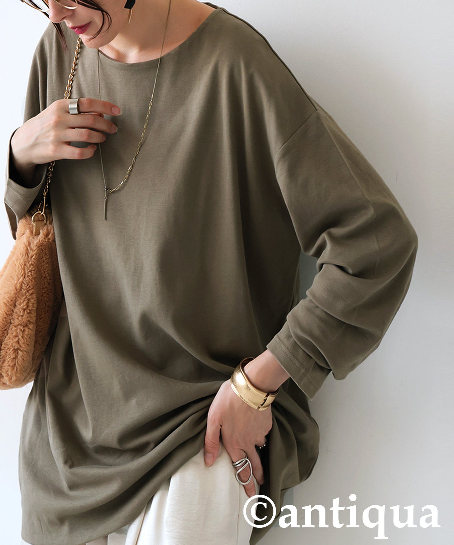Ladies Dense Skin Long T-Shirt