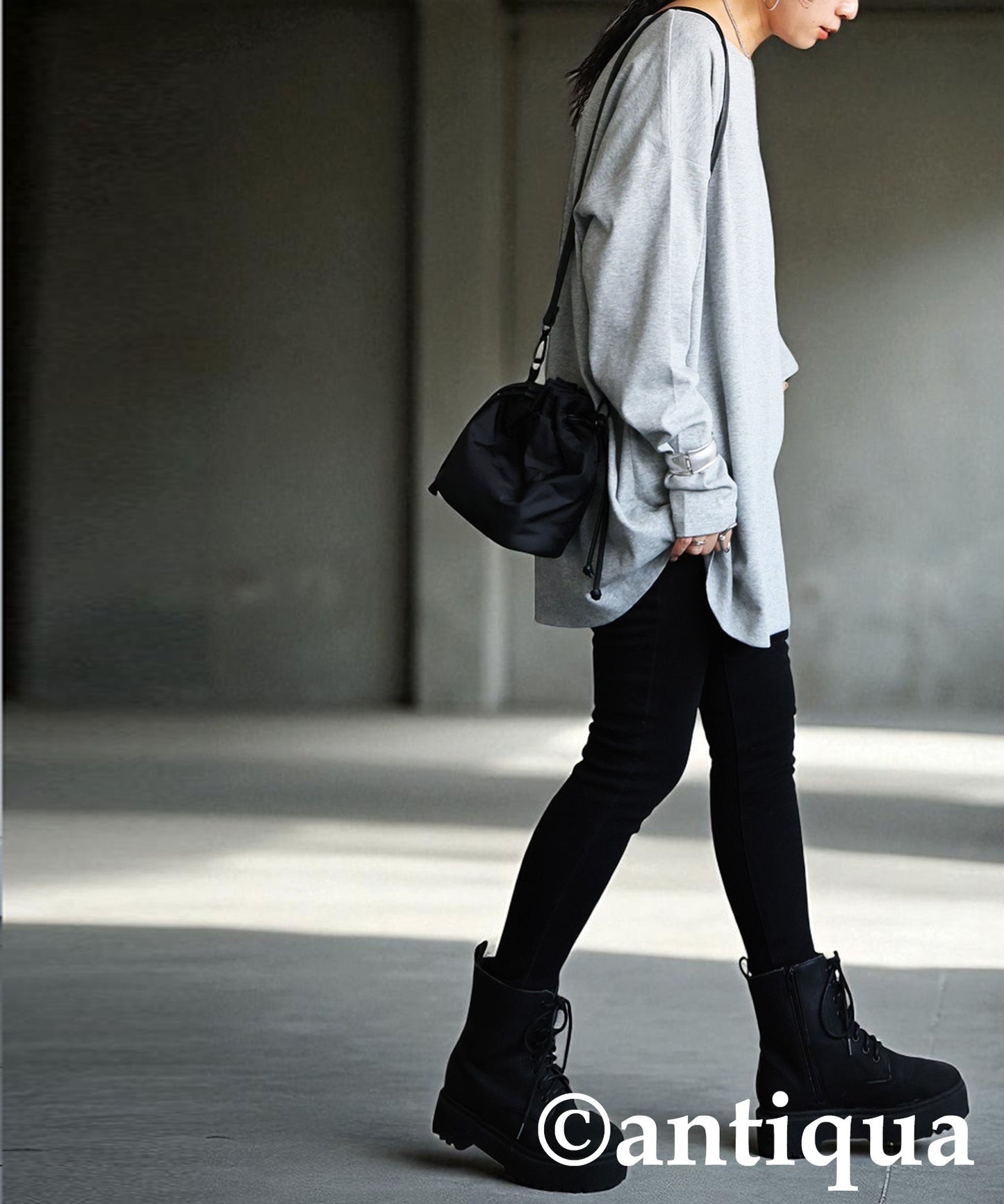 Ladies Dense Skin Long T-Shirt