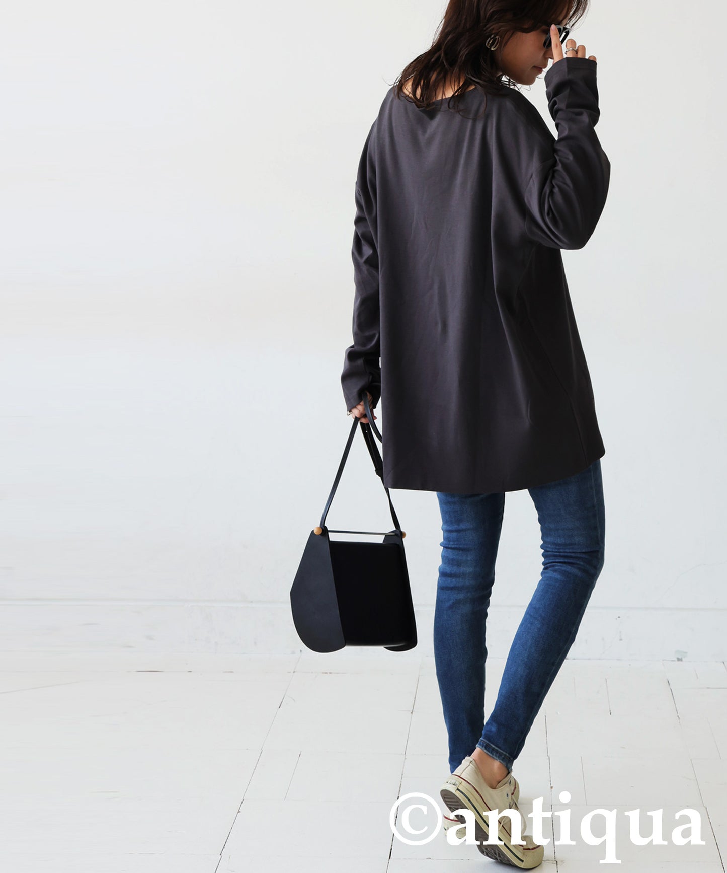 Ladies Dense Skin Long T-Shirt
