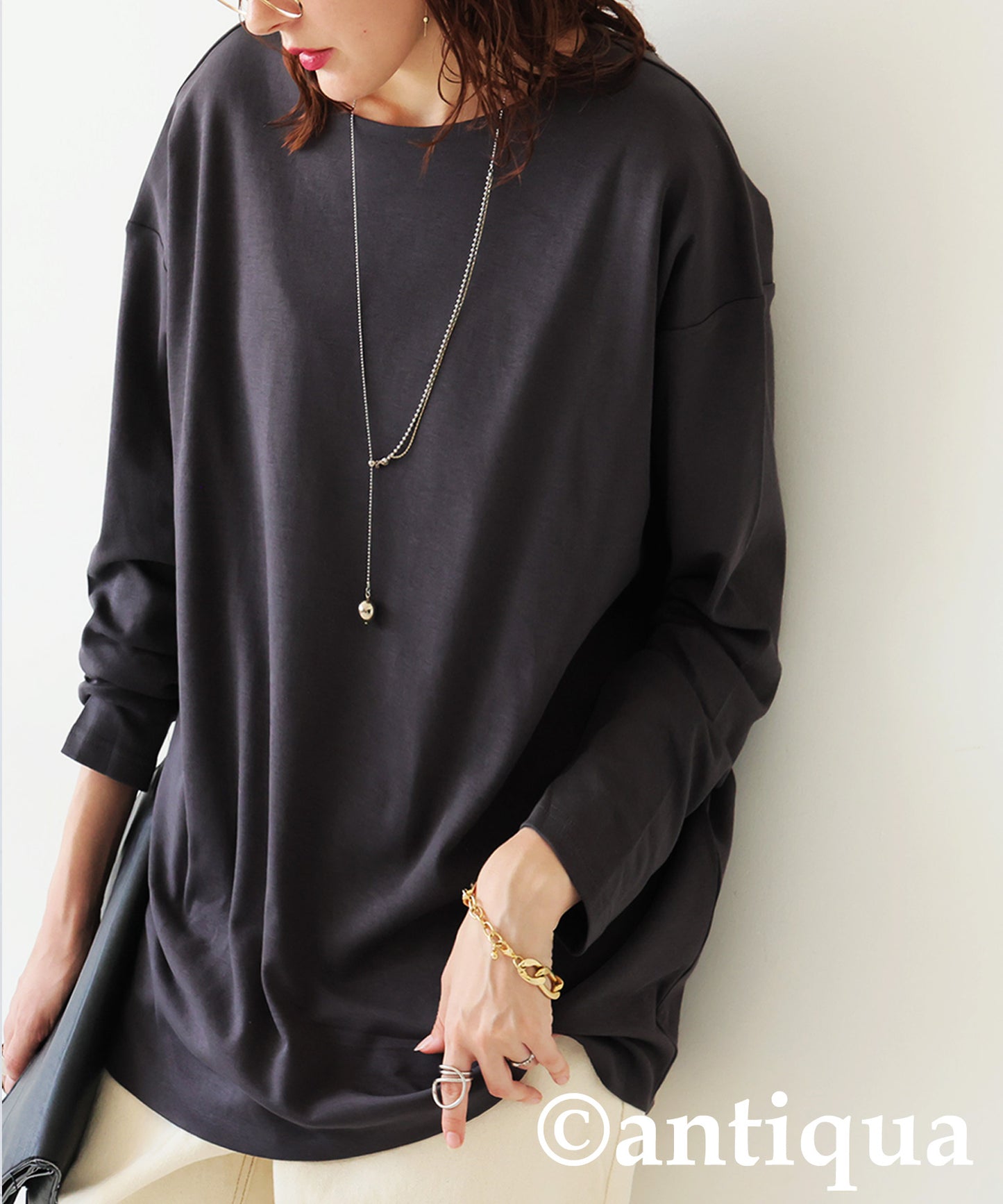 Ladies Dense Skin Long T-Shirt