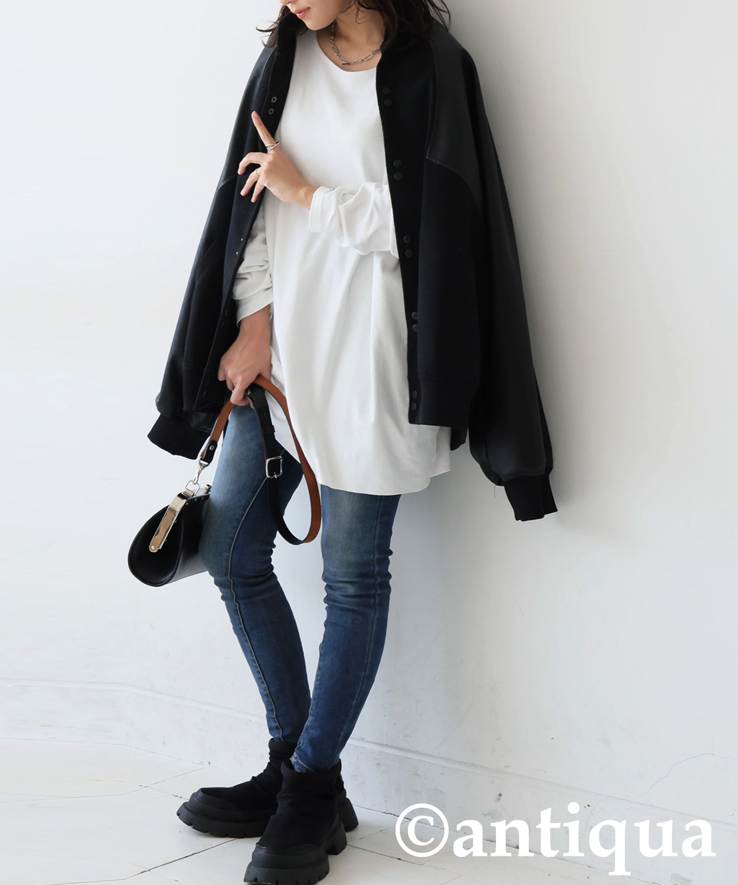 Ladies Dense Skin Long T-Shirt