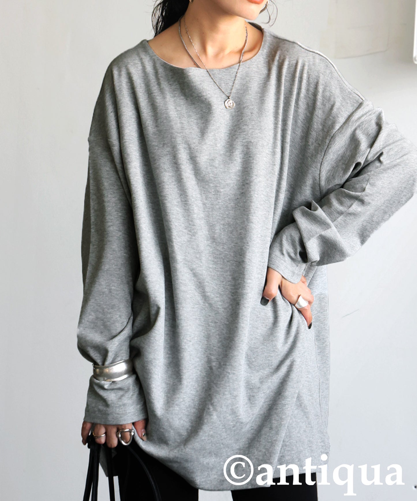 Ladies Dense Skin Long T-Shirt