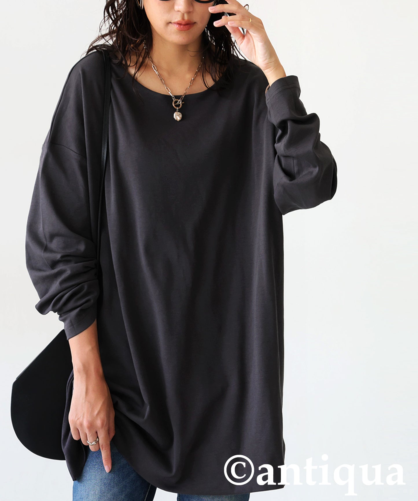 Ladies Dense Skin Long T-Shirt
