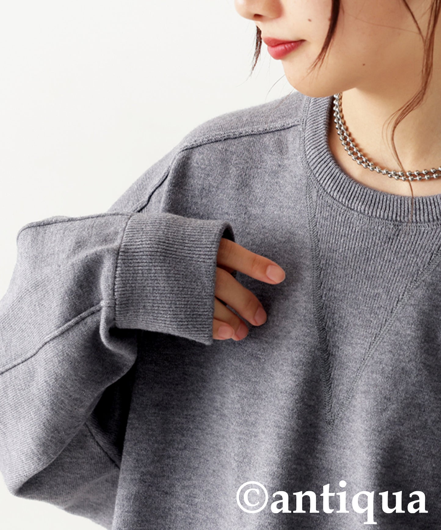 Sweat-Like Knit Ladies