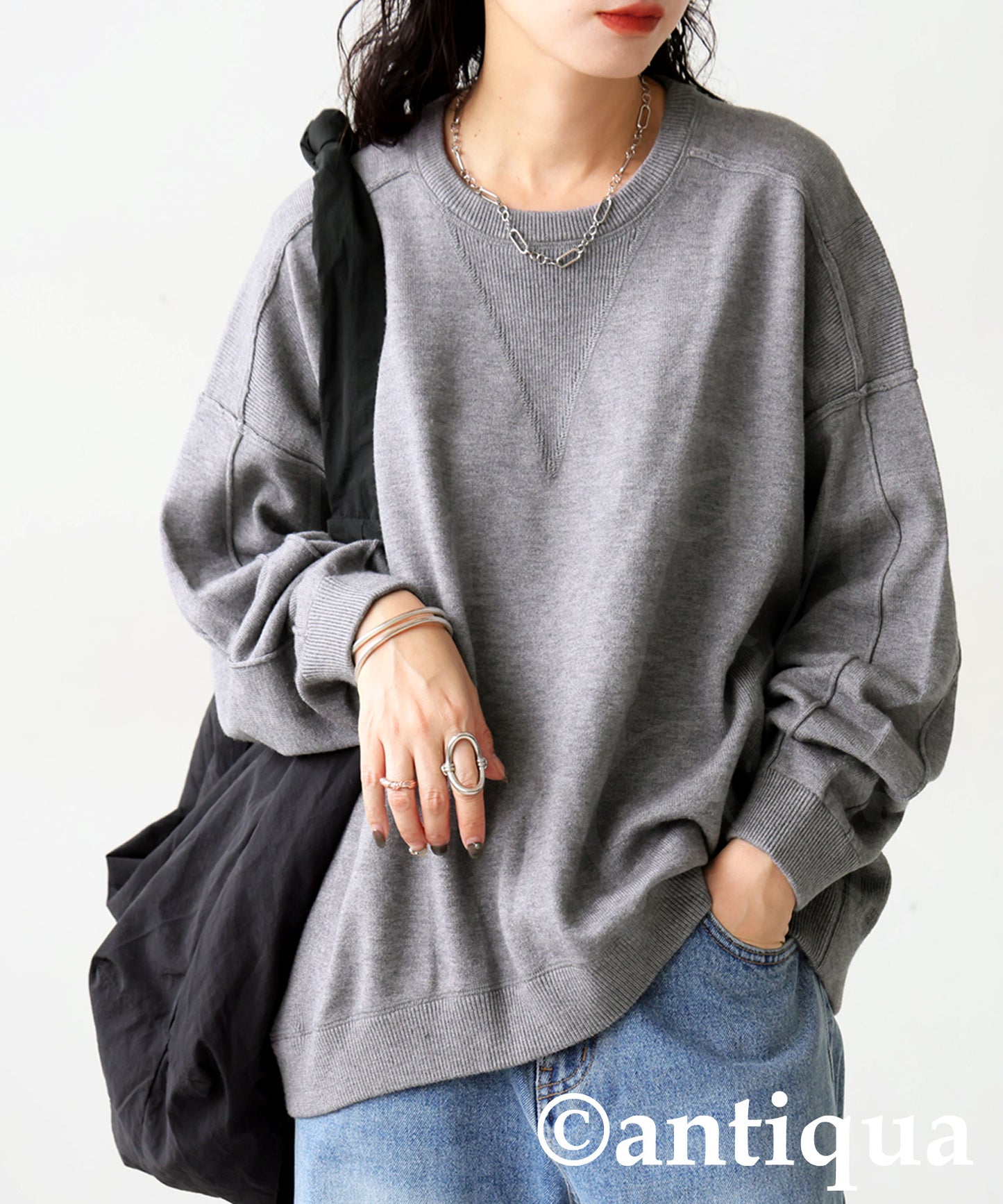 Sweat-Like Knit Ladies