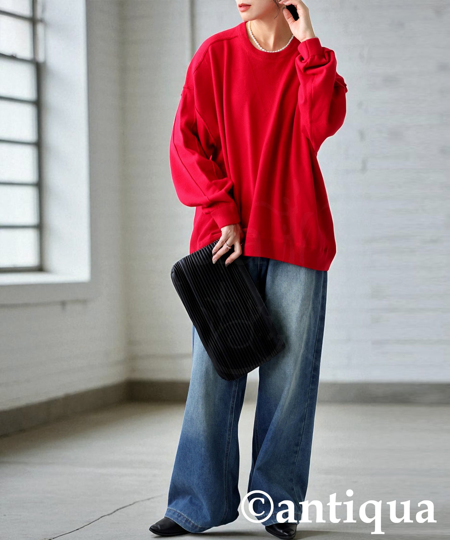 Sweat-Like Knit Ladies