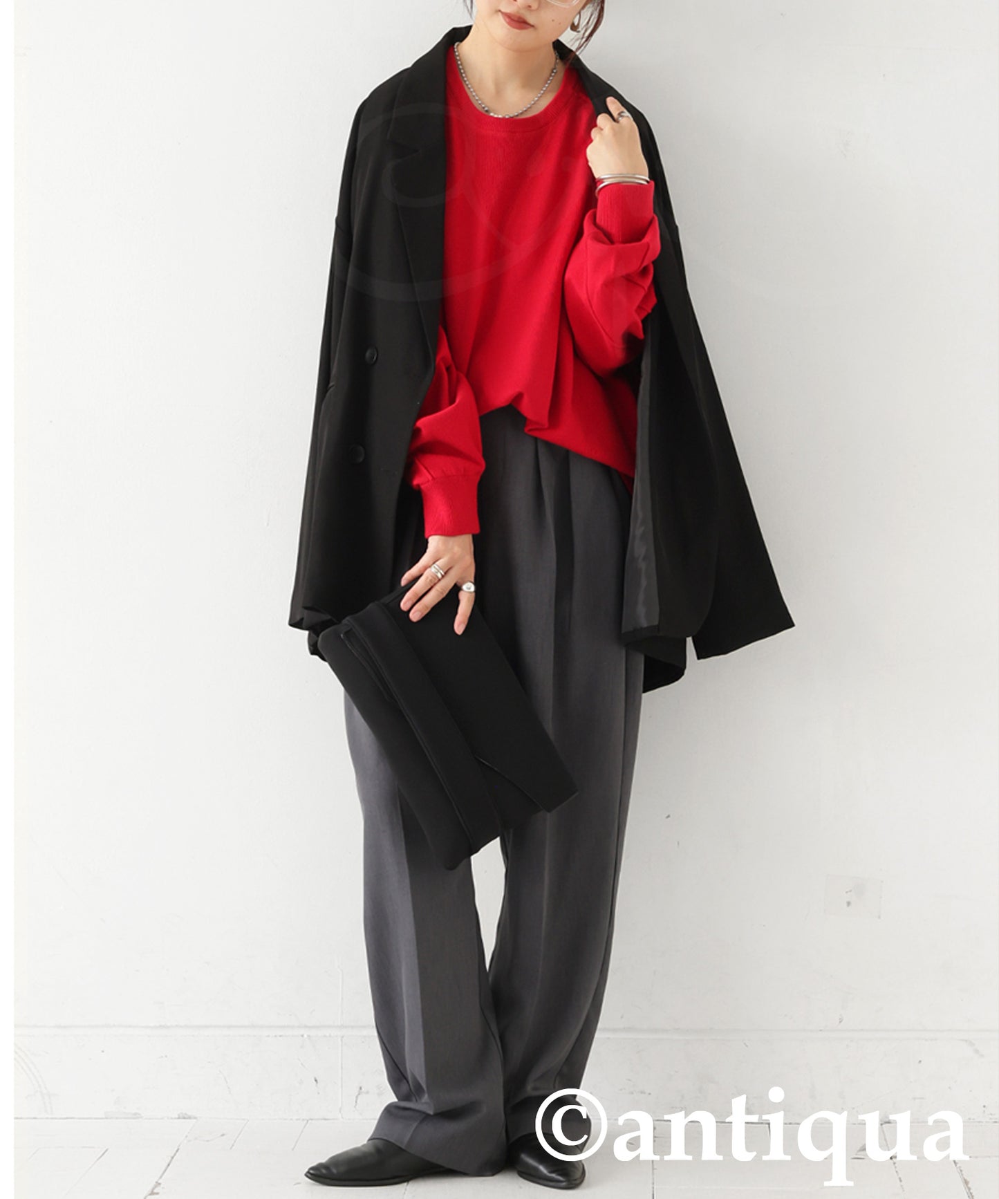 Sweat-Like Knit Ladies