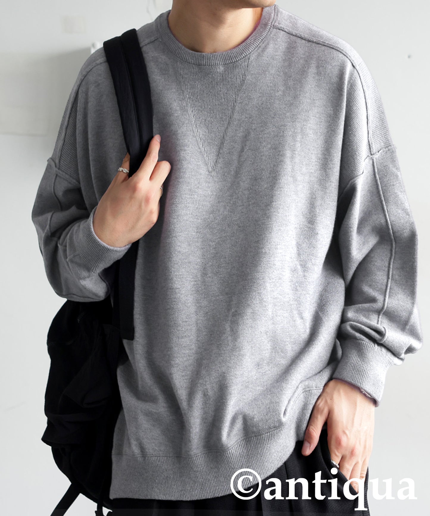 Sweat-Like Knit Men's