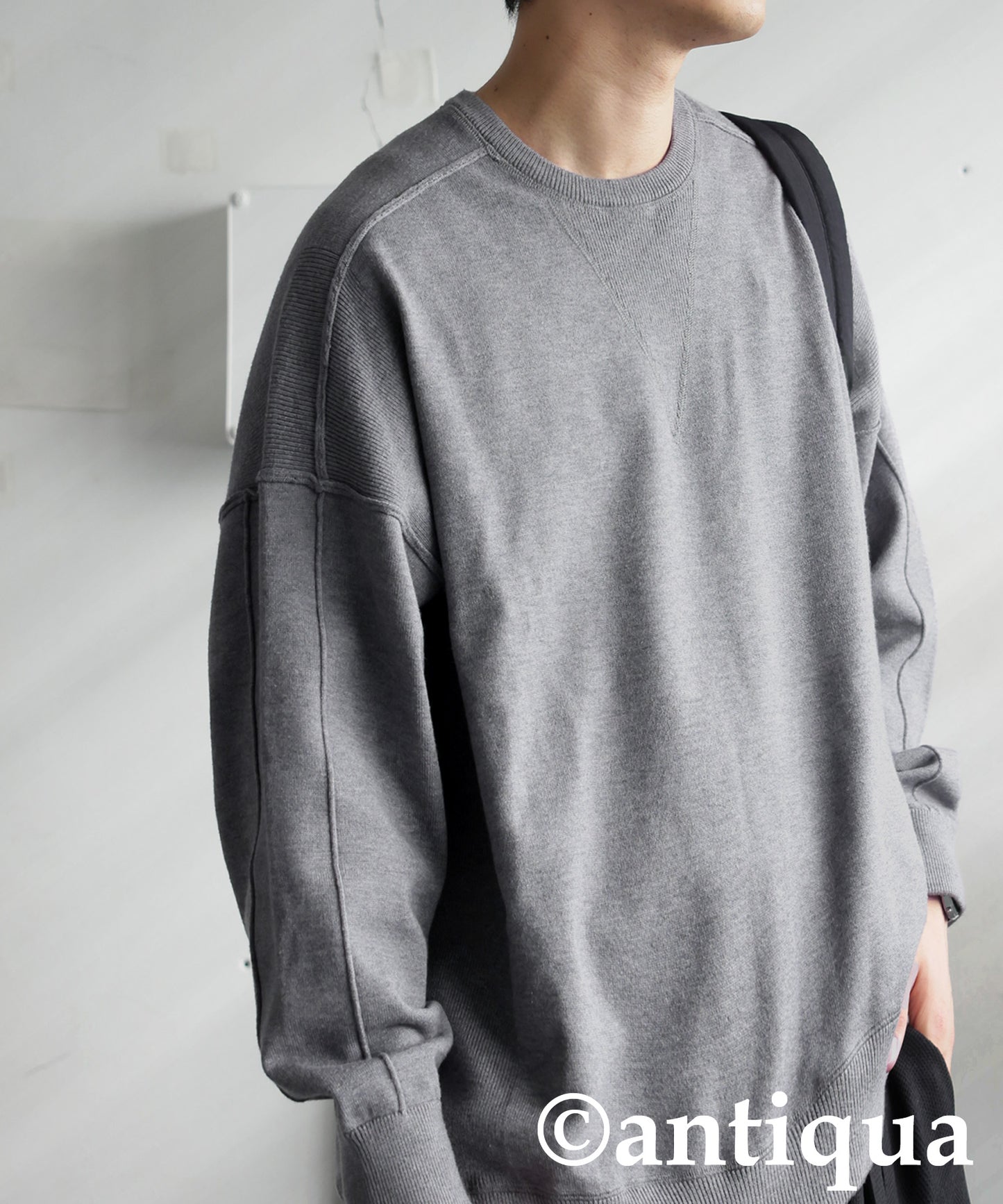 Sweat-Like Knit Men's