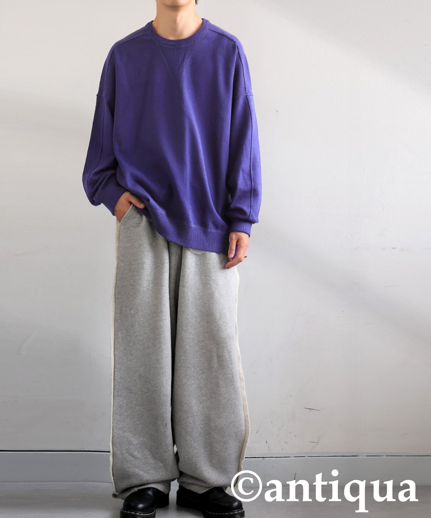 Sweat-Like Knit Men's