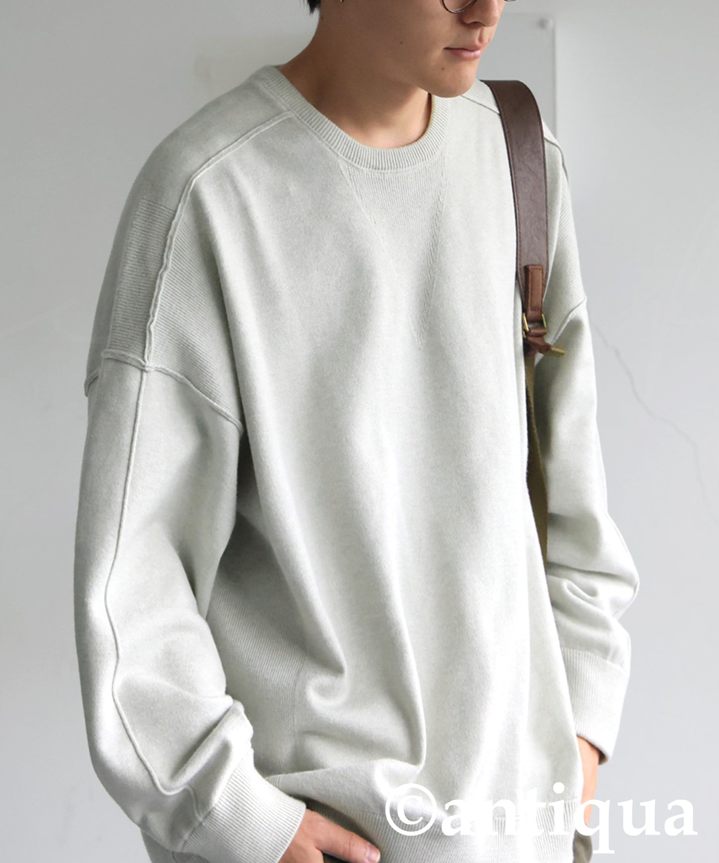 Sweat-Like Knit Men's