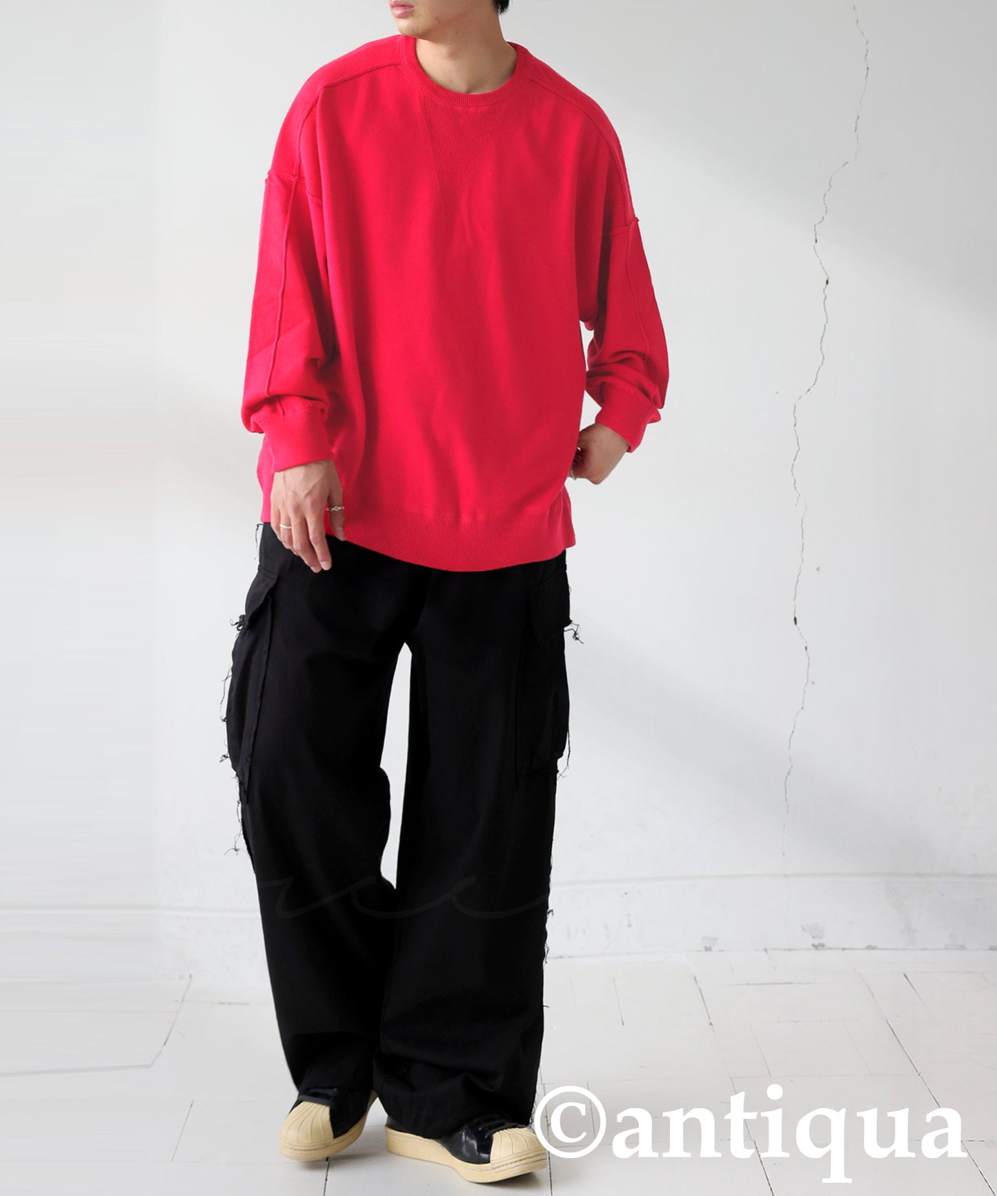 Sweat-Like Knit Men's