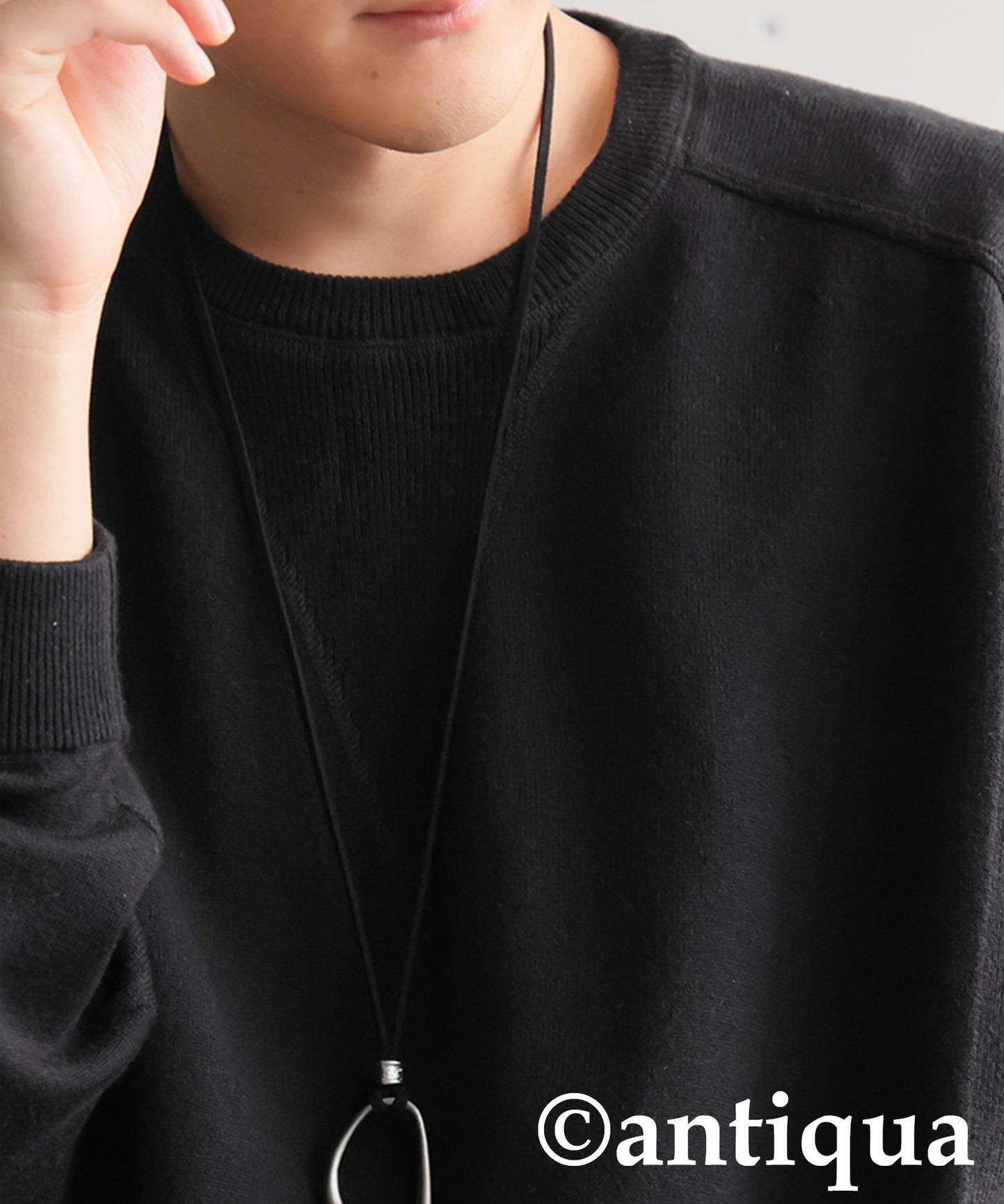 Sweat-Like Knit Men's