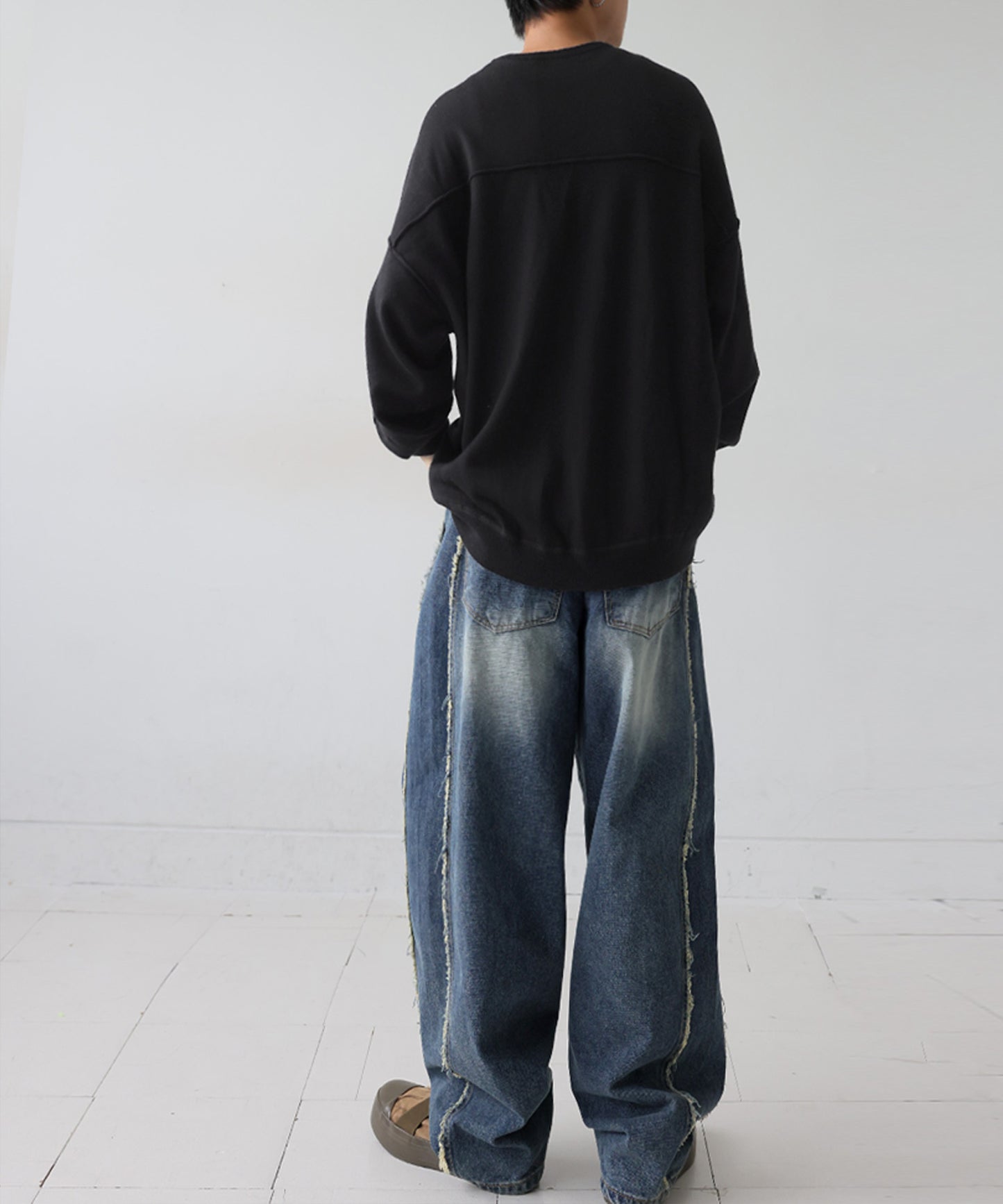 Sweat-Like Knit Men's