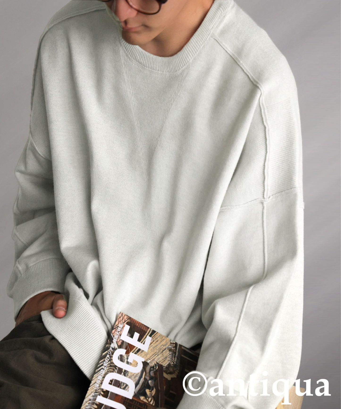 Sweat-Like Knit Men's