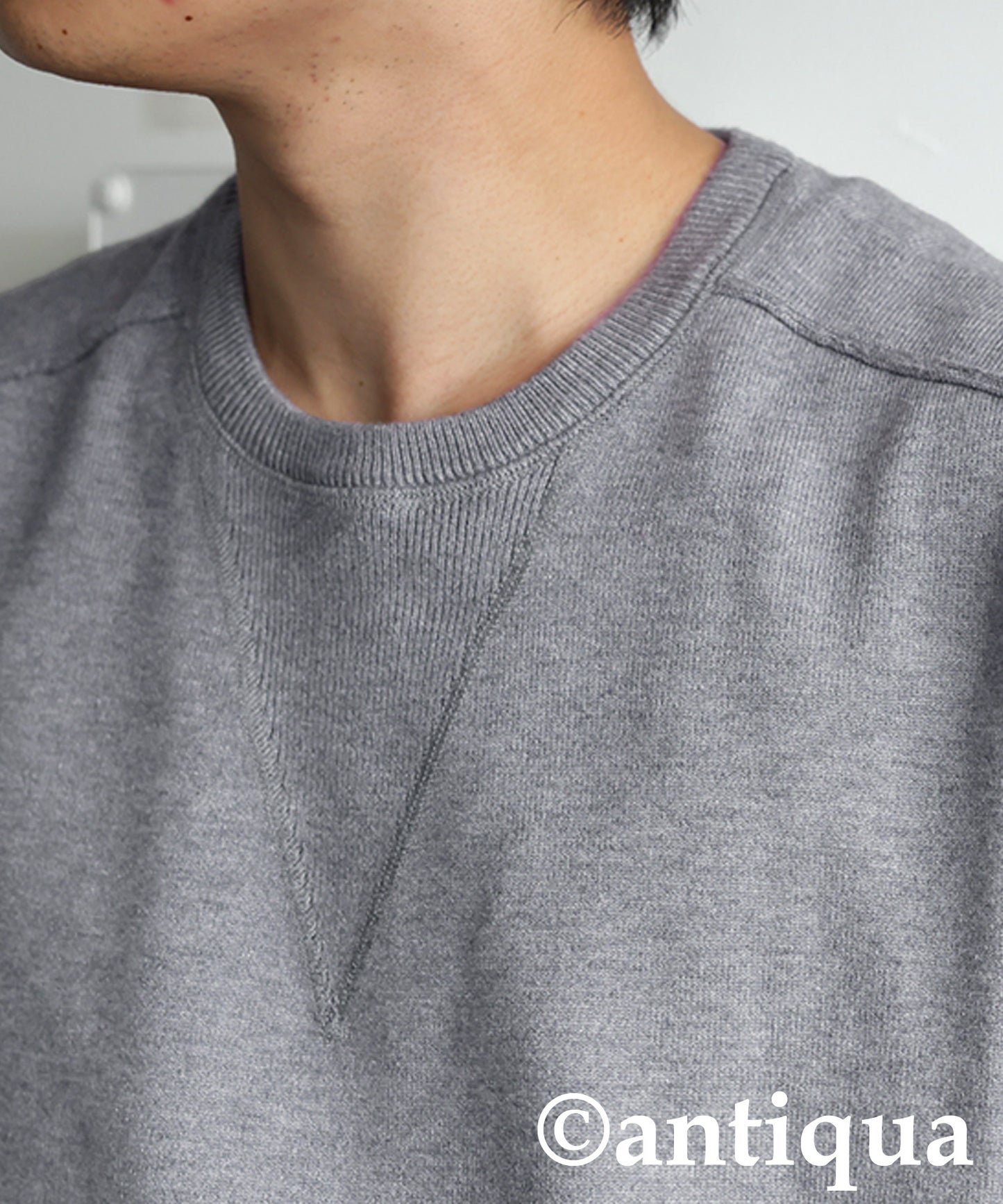 Sweat-Like Knit Men's