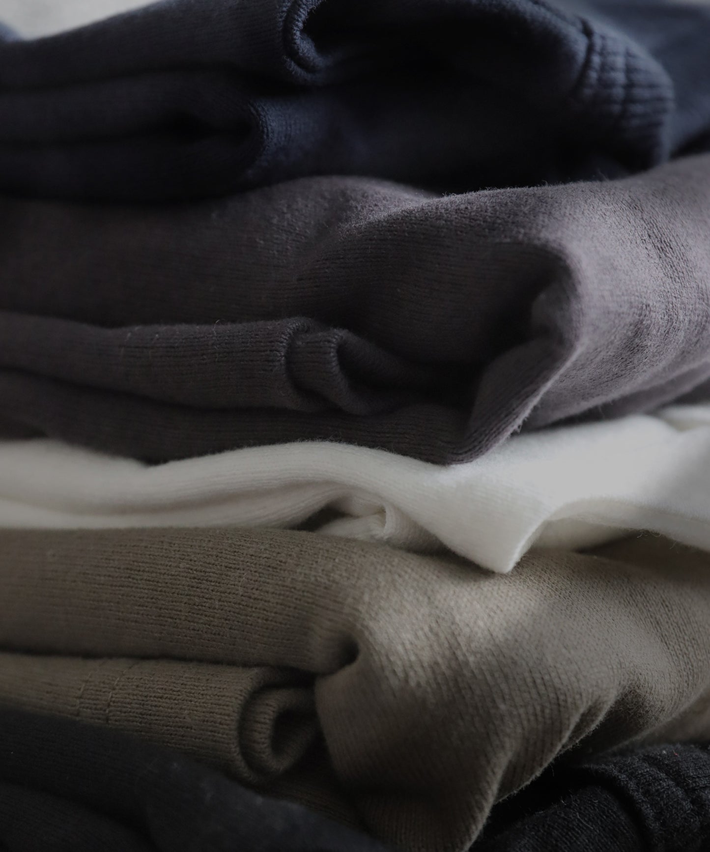 Henley Neck Basque Long T-Shirt Men's