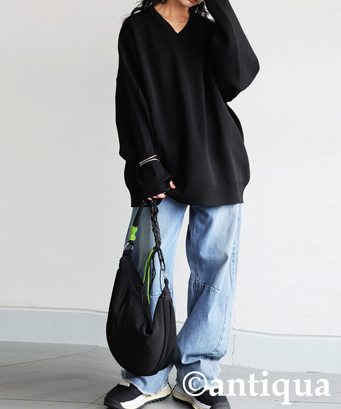 Sponge Knit Tops Ladies