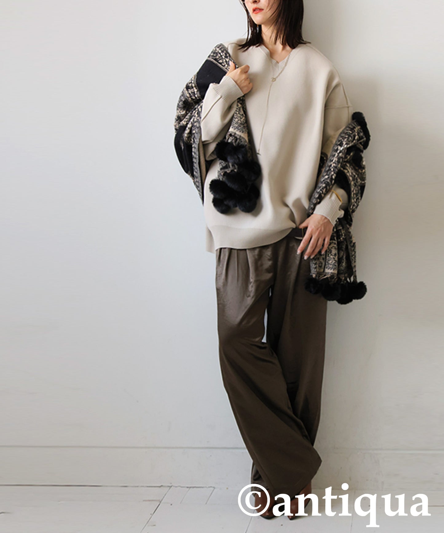 Sponge Knit Tops Ladies