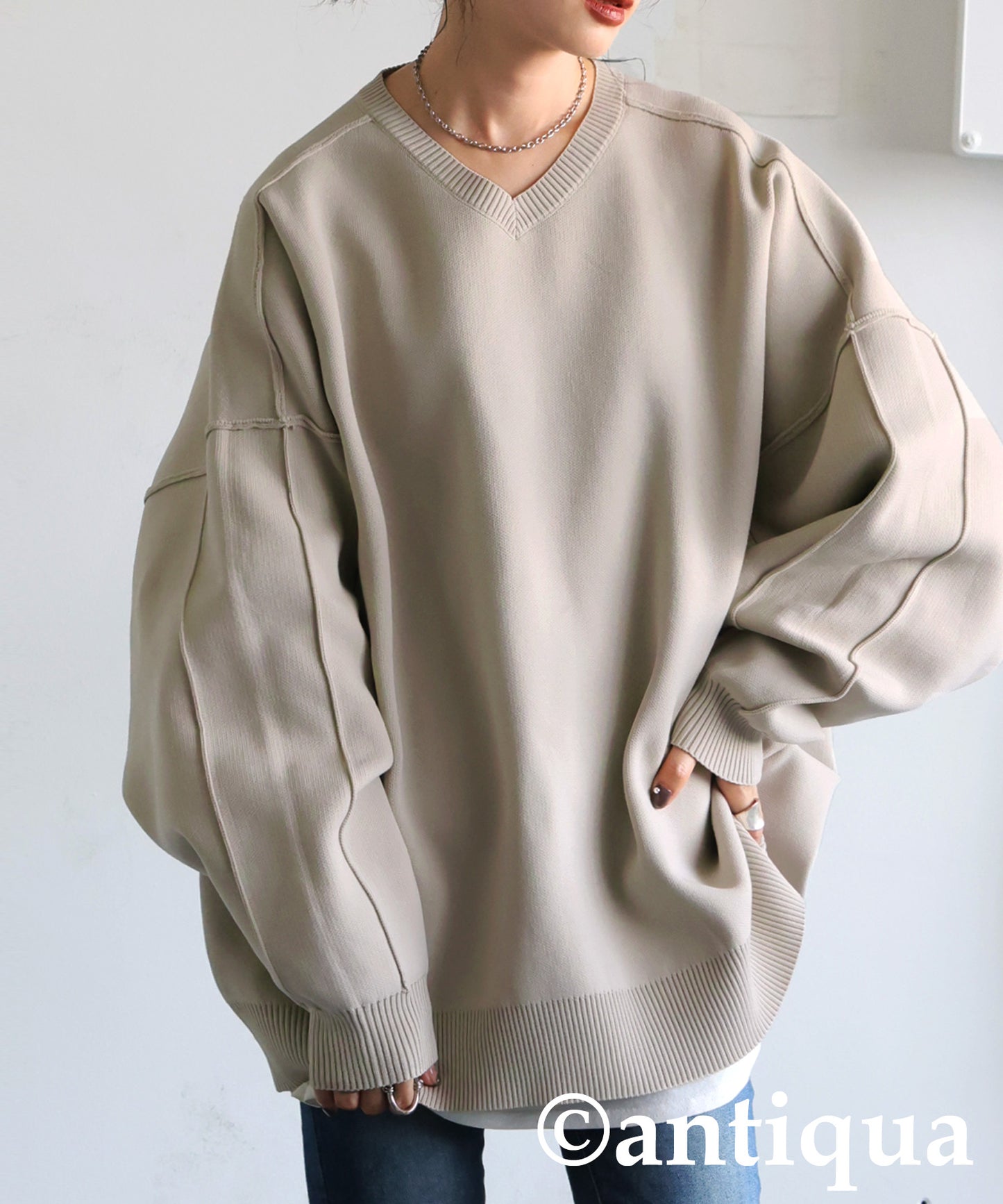 Sponge Knit Tops Ladies