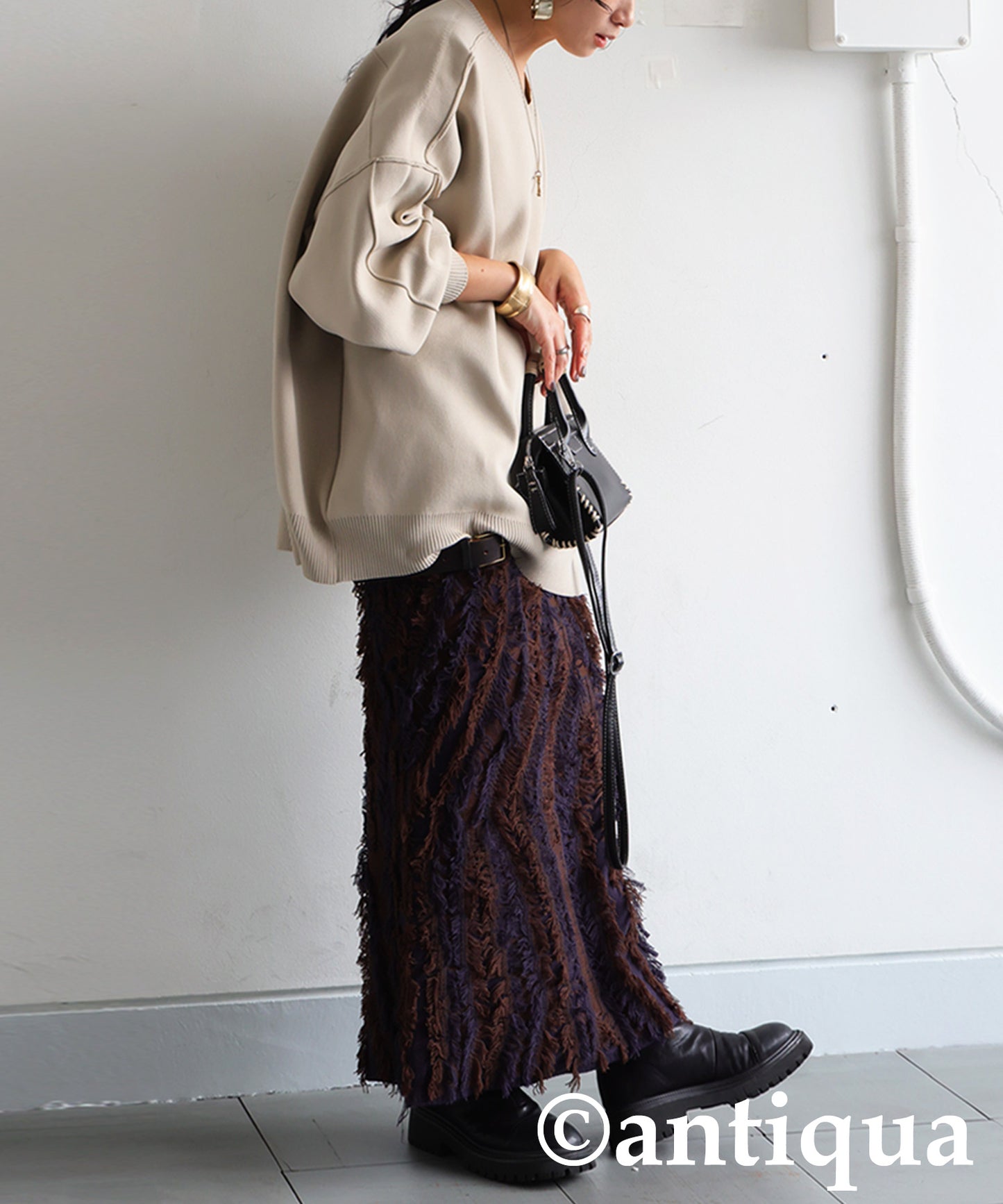 Sponge Knit Tops Ladies