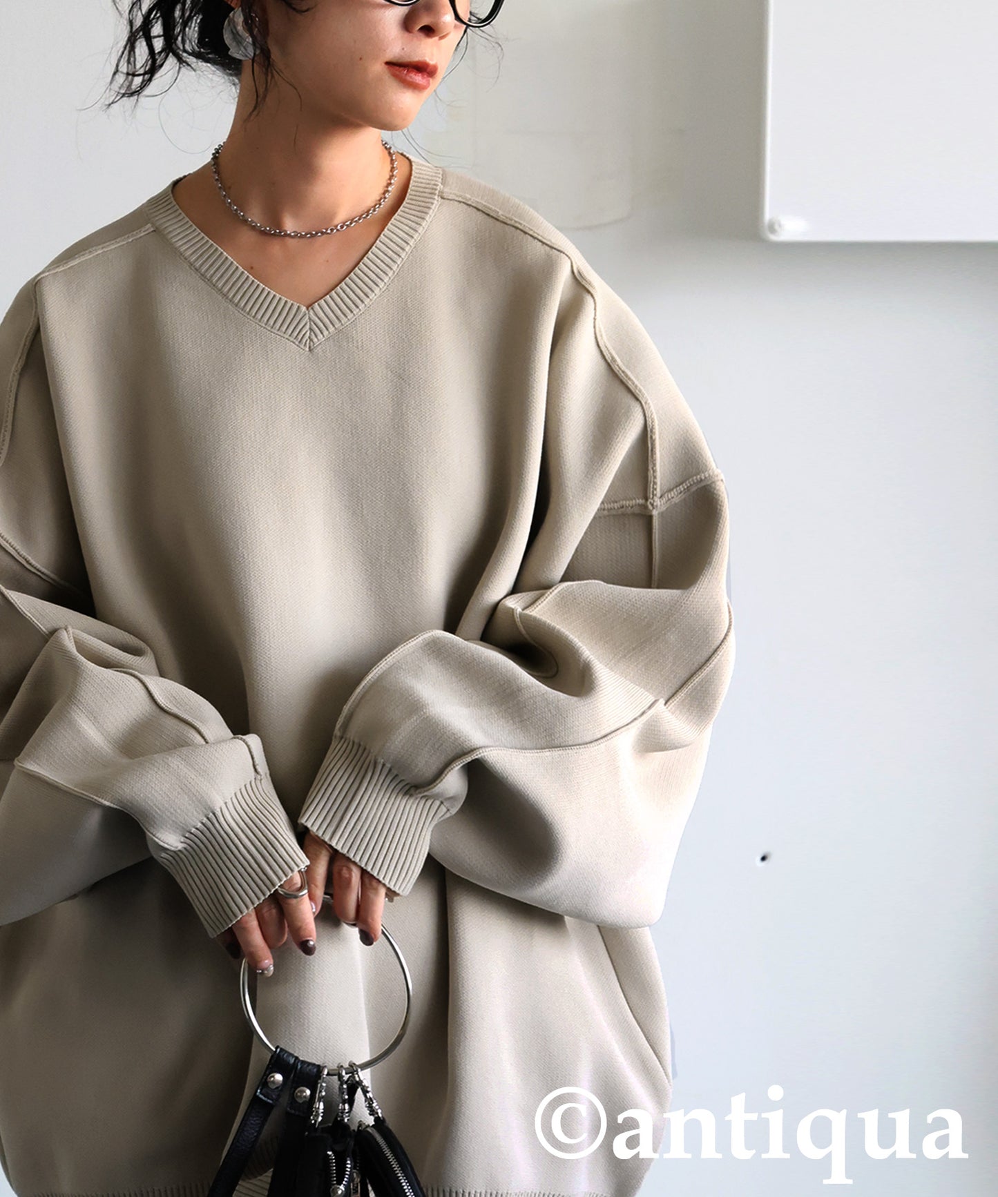 Sponge Knit Tops Ladies