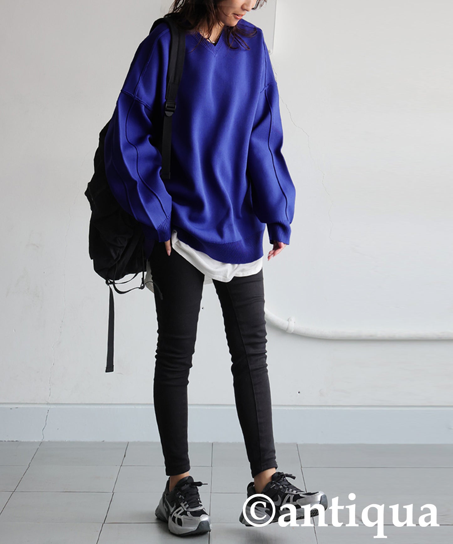 Sponge Knit Tops Ladies