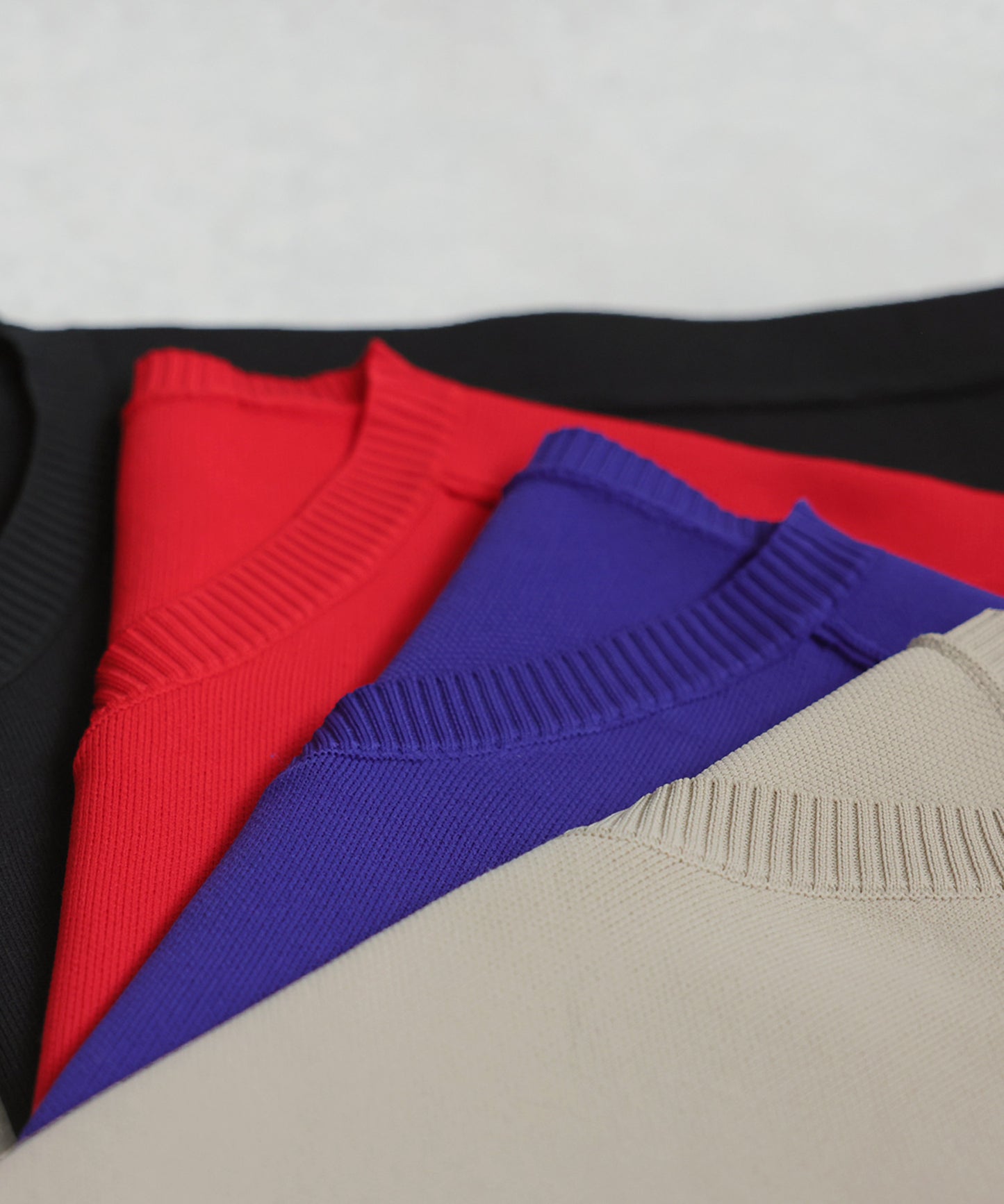 Sponge Knit Tops Ladies