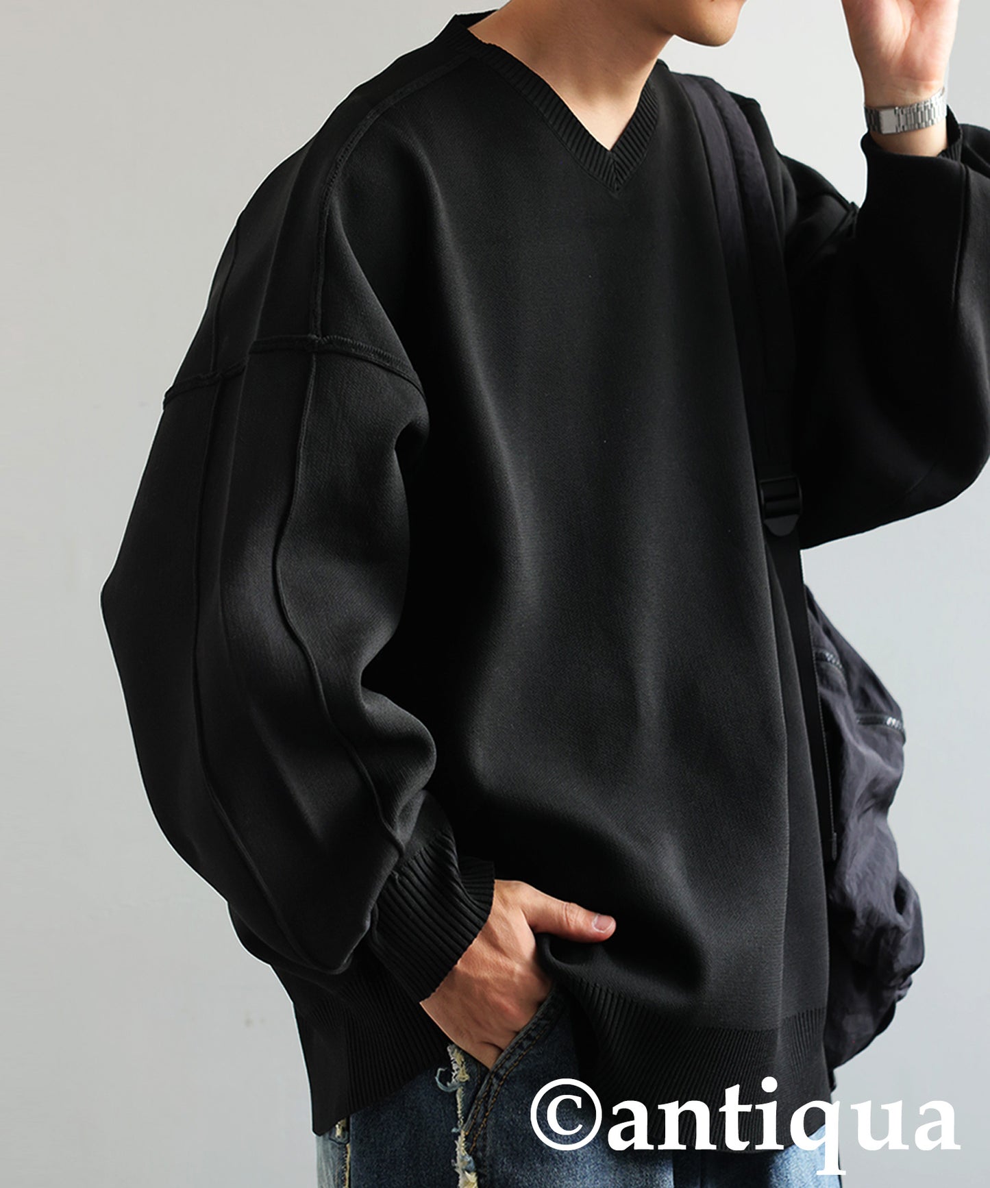 Sponge Knit Tops Men's