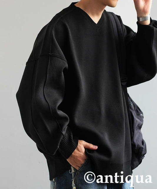 Sponge Knit Tops Men's