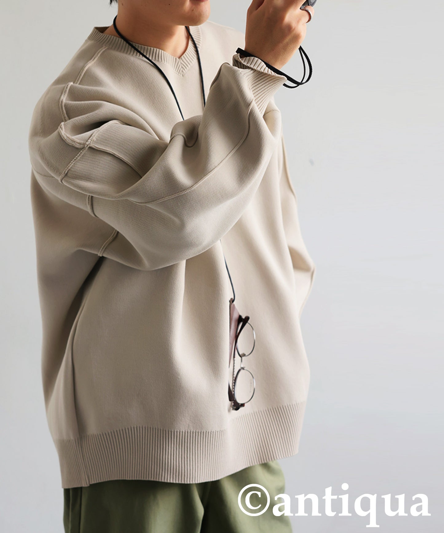 Sponge Knit Tops Men's