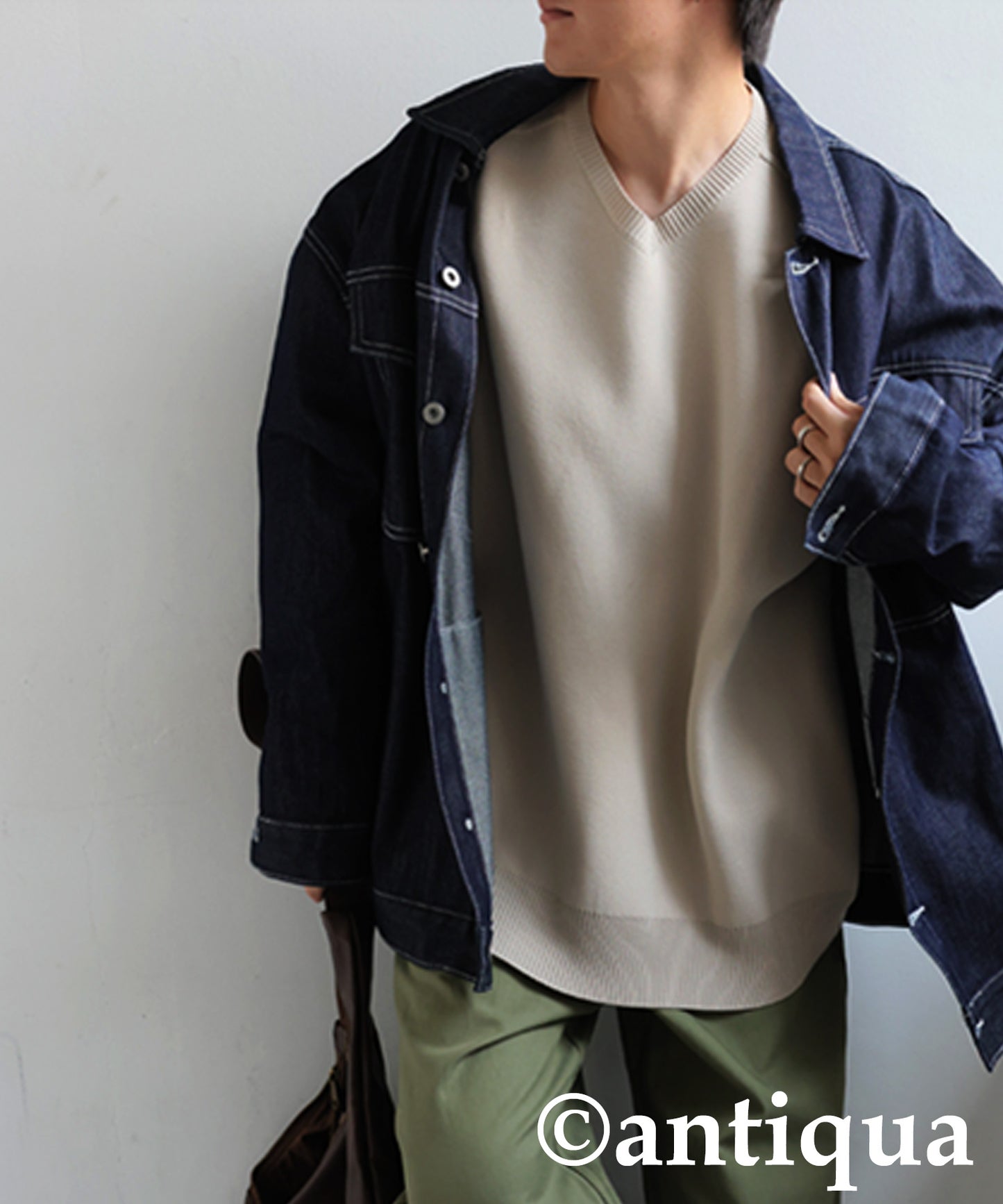 Sponge Knit Tops Men's