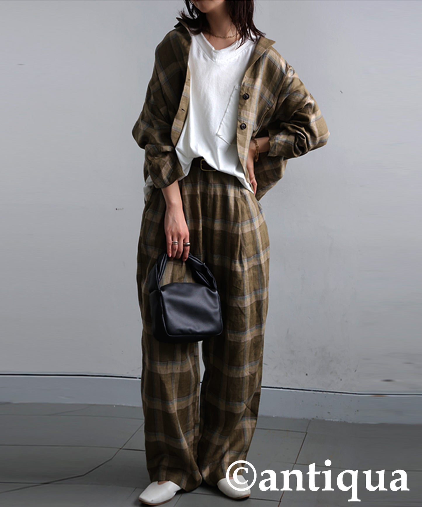 Ladies Cut-Off Big T-Shirt