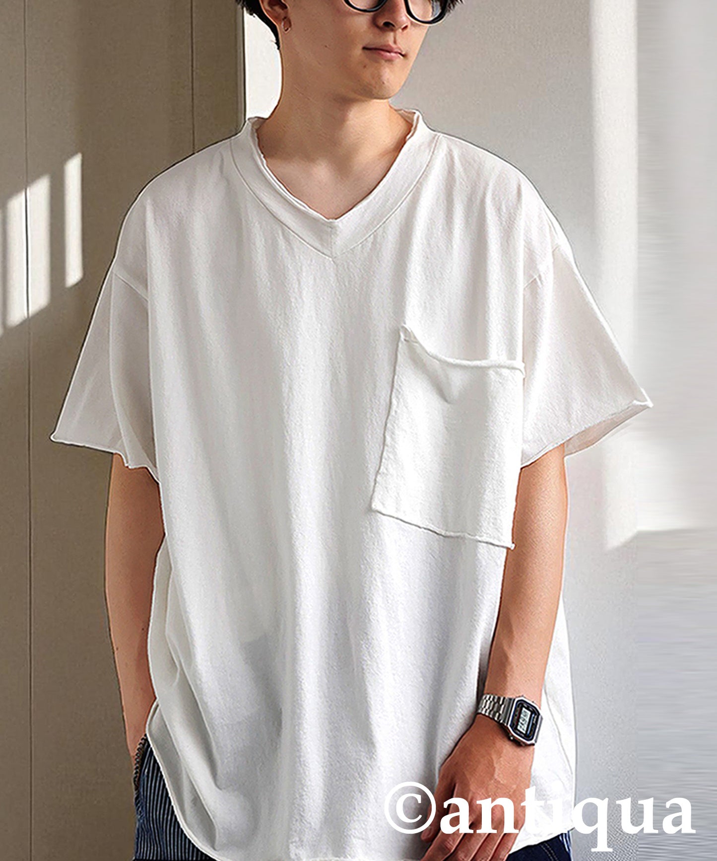 Men's Cut-Off Big T-Shirt