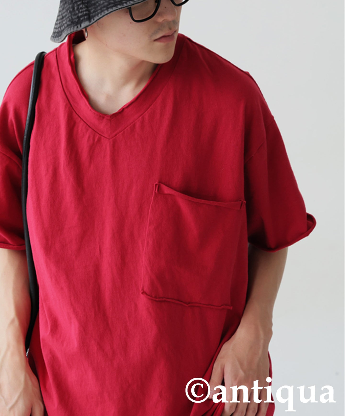 Men's Cut-Off Big T-Shirt