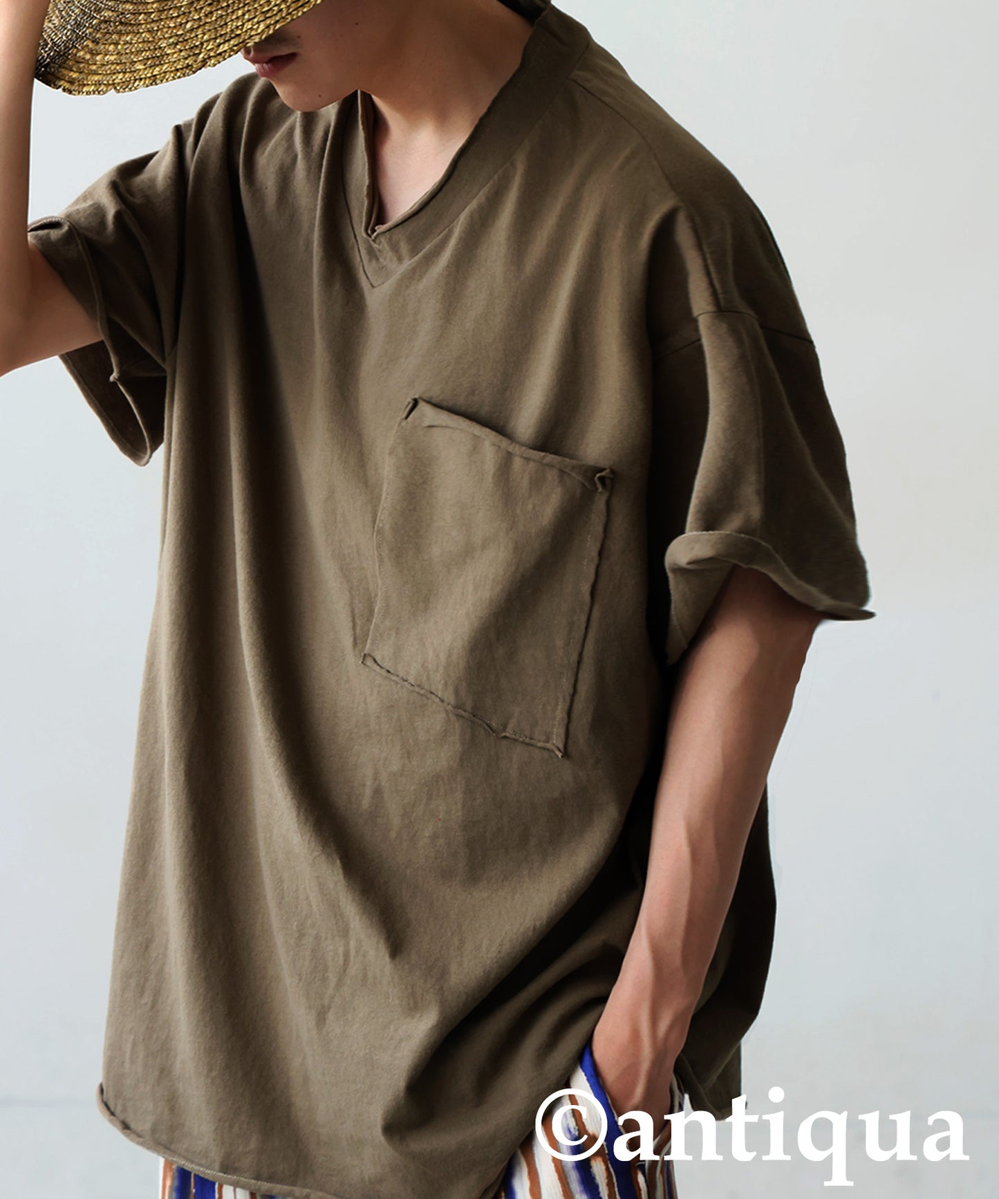 Men's Cut-Off Big T-Shirt