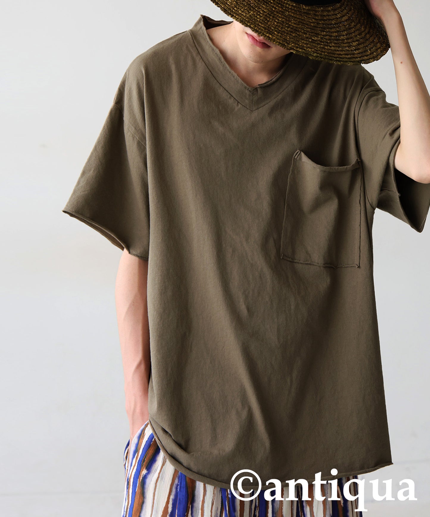 Men's Cut-Off Big T-Shirt