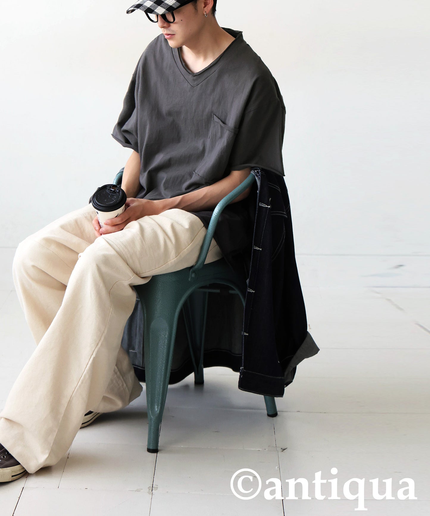 Men's Cut-Off Big T-Shirt