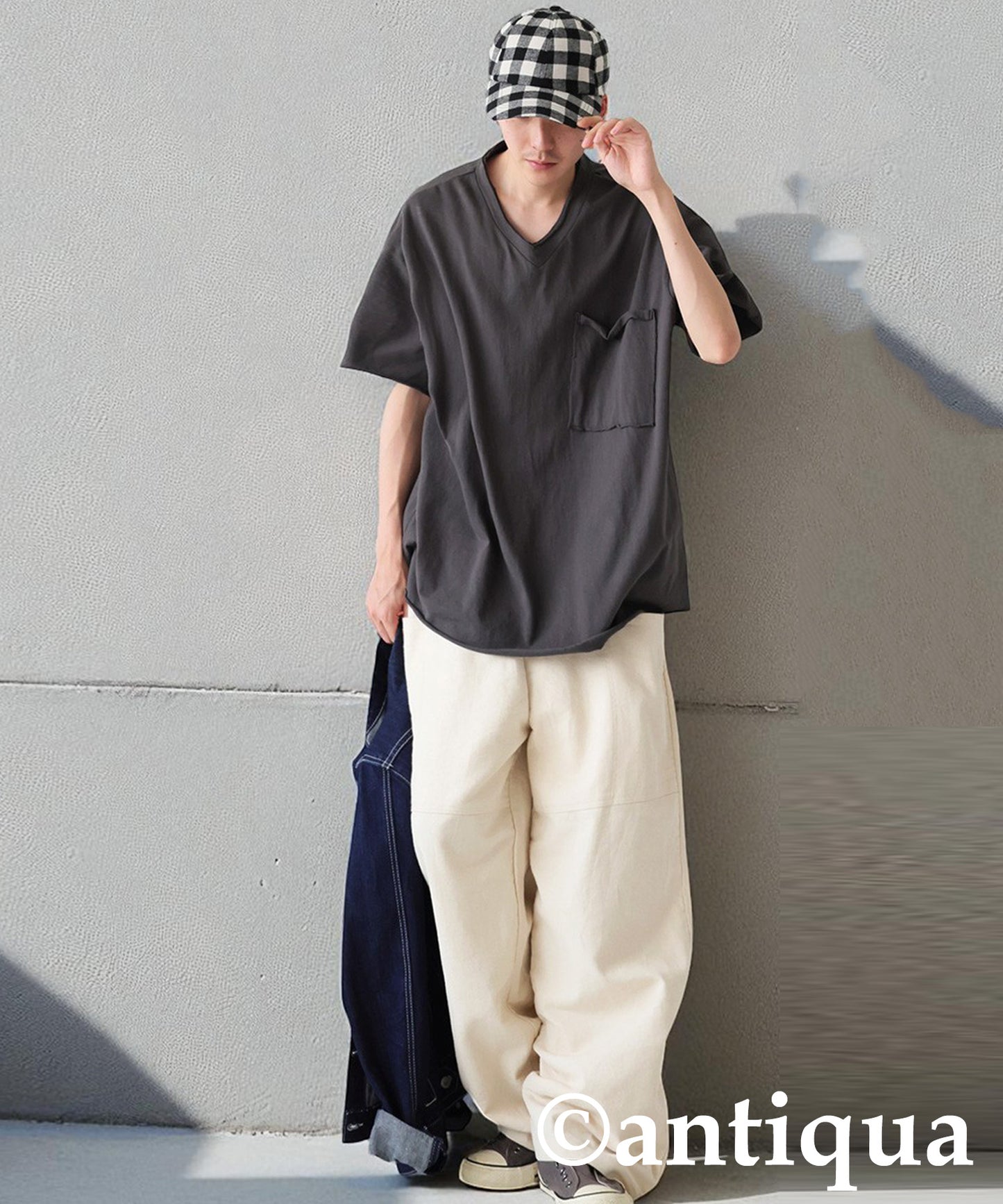 Men's Cut-Off Big T-Shirt